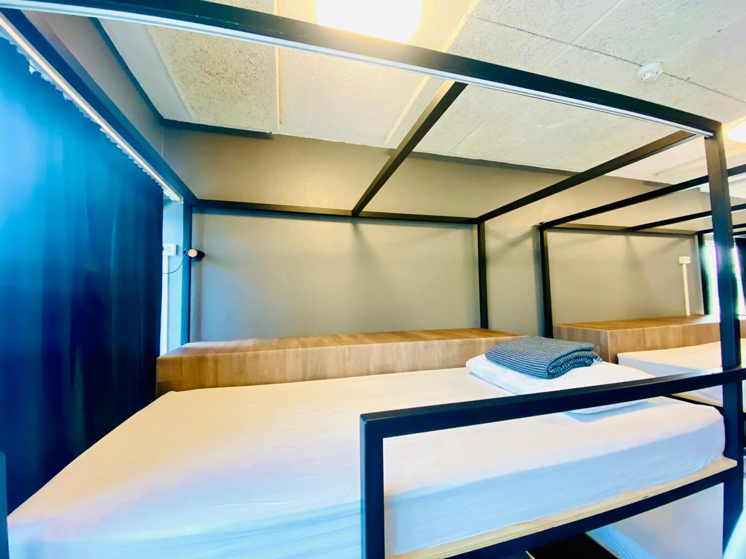 bunk bed, Bed in Bus Hostel Reykjavik