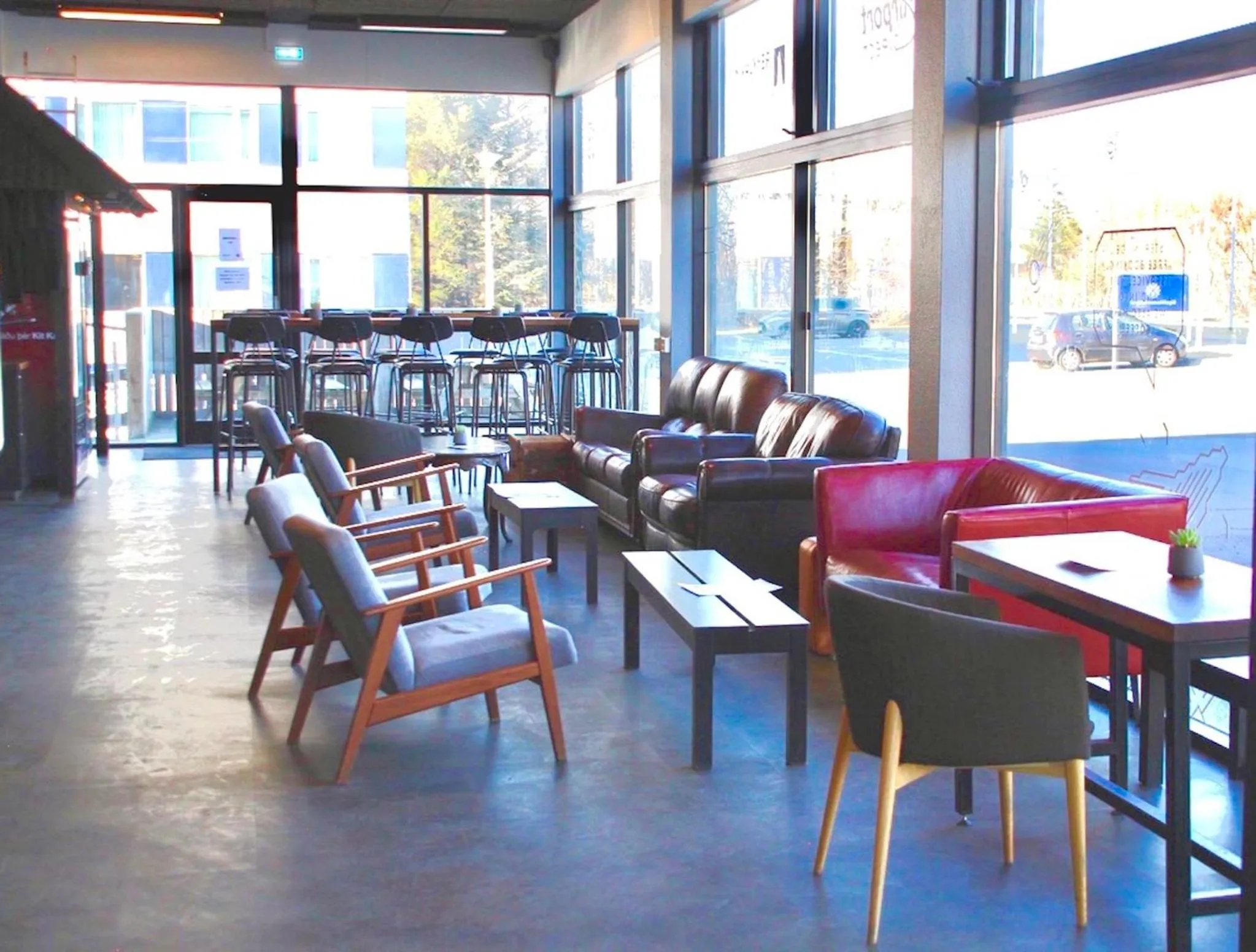 Facade/entrance in Bus Hostel Reykjavik