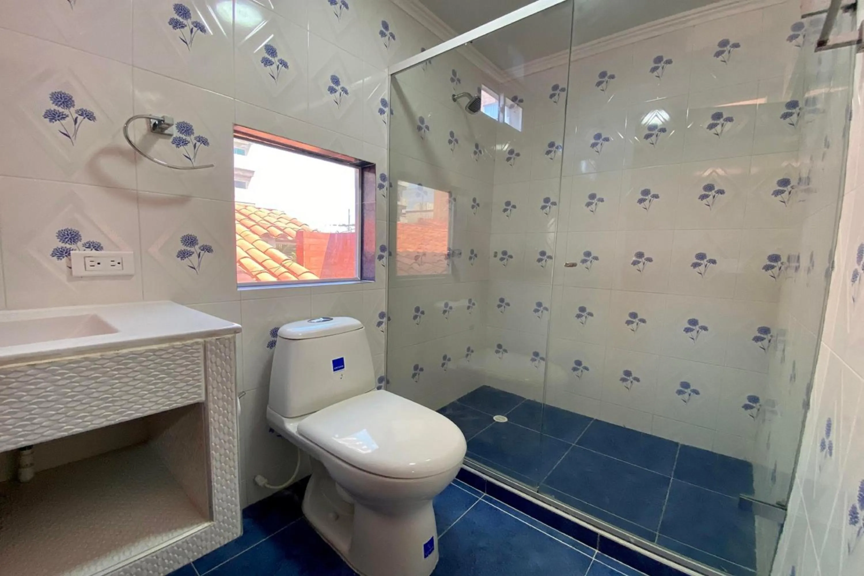 Bathroom in Villa Santos Apartaestudios