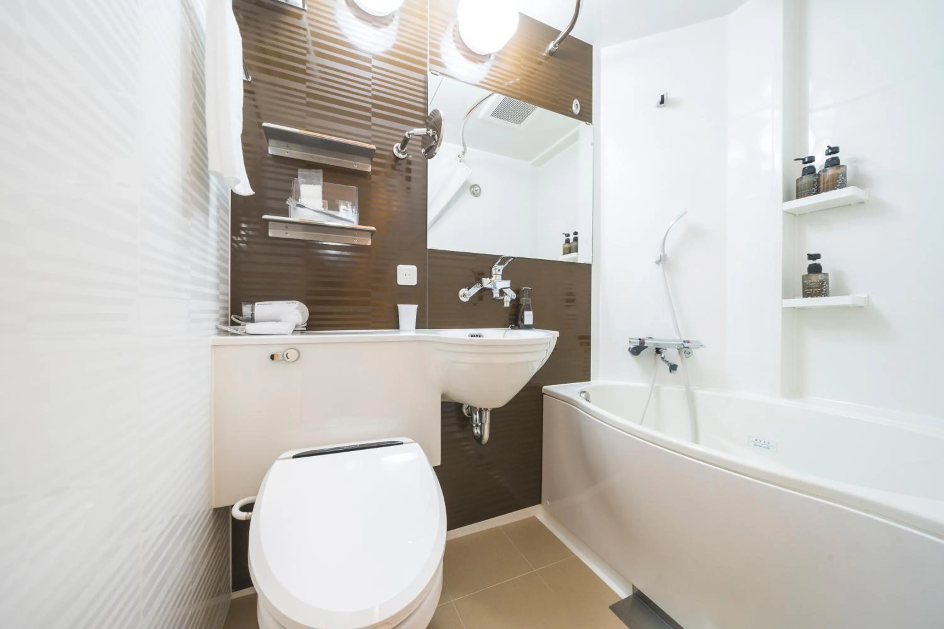 Bathroom in KOKO HOTEL Hiroshima Ekimae