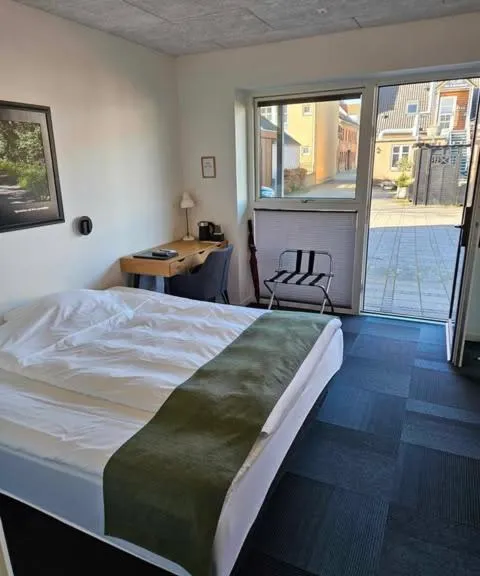 Bed in Hotel Phønix