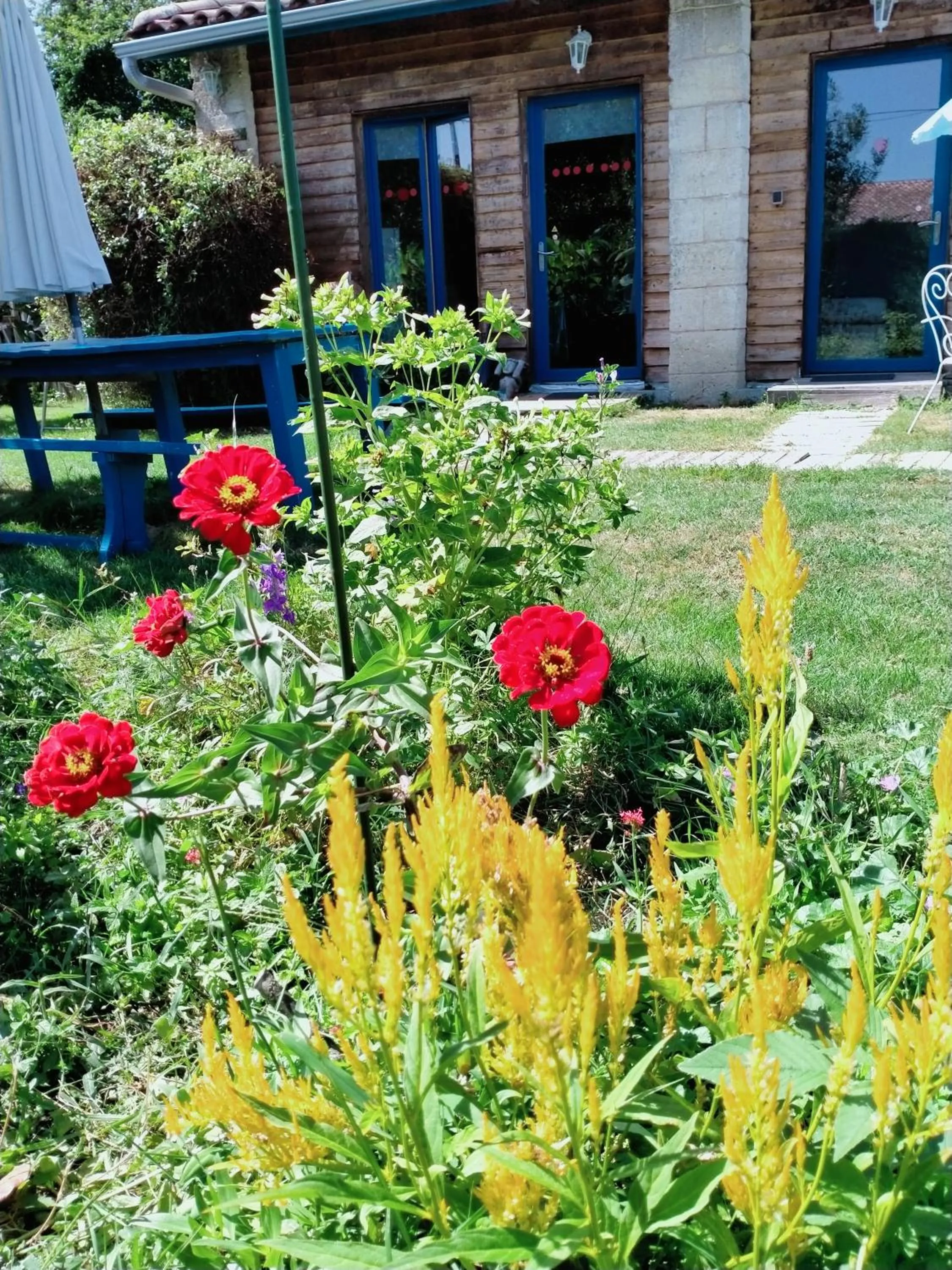 Garden view in La Cadournaise