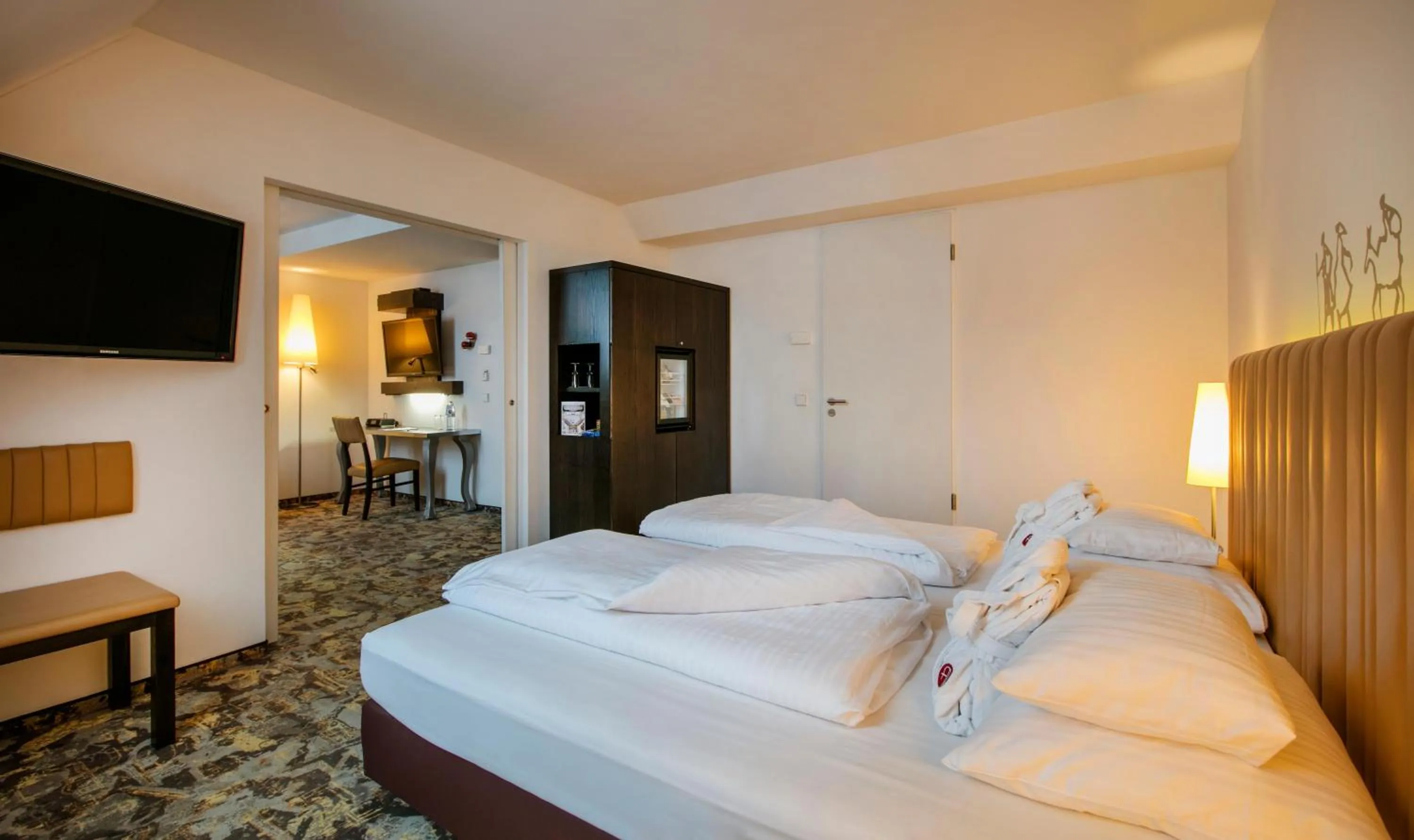 TV and multimedia, Bed in ARCOTEL Camino Stuttgart