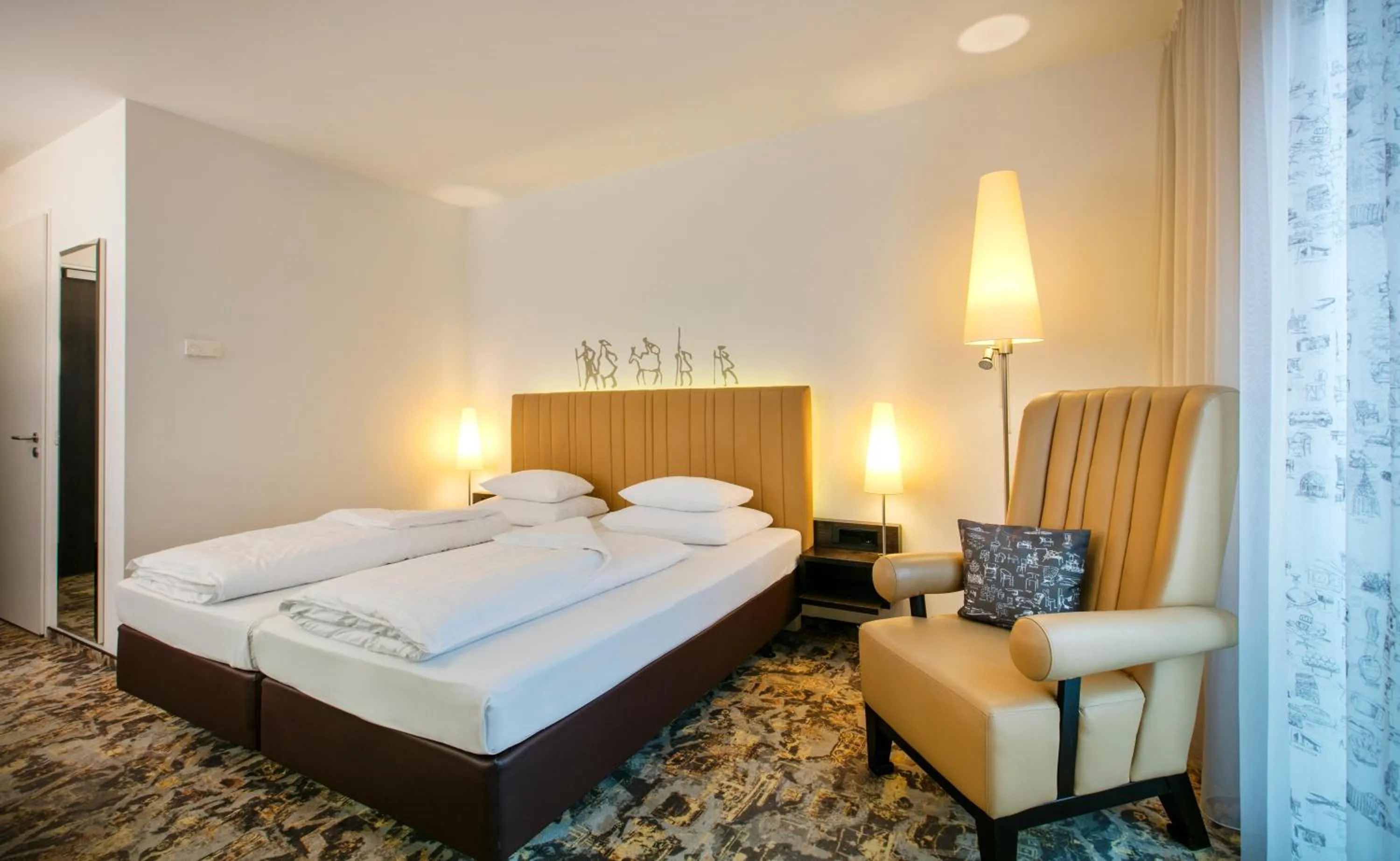 TV and multimedia, Bed in ARCOTEL Camino Stuttgart