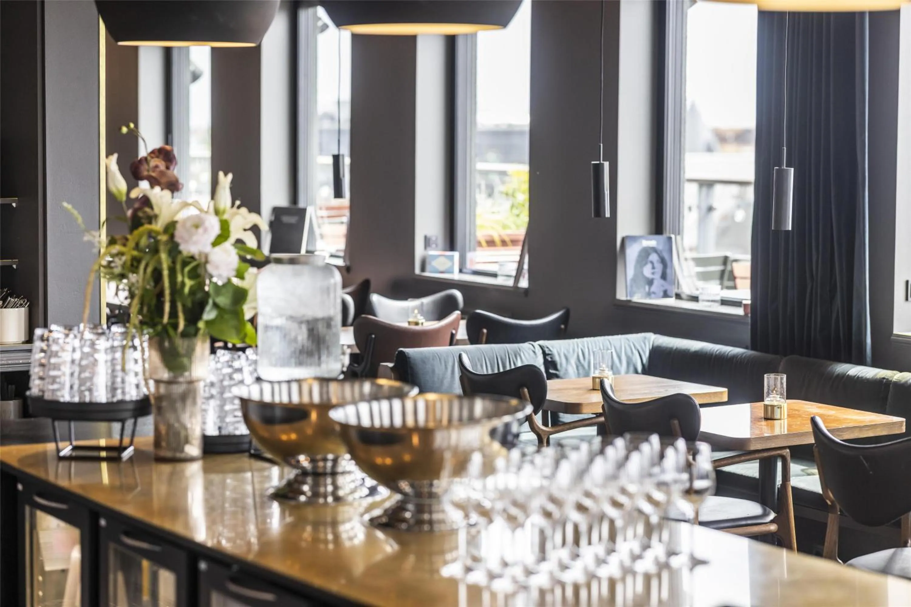 Lounge or bar in Scandic Norreport