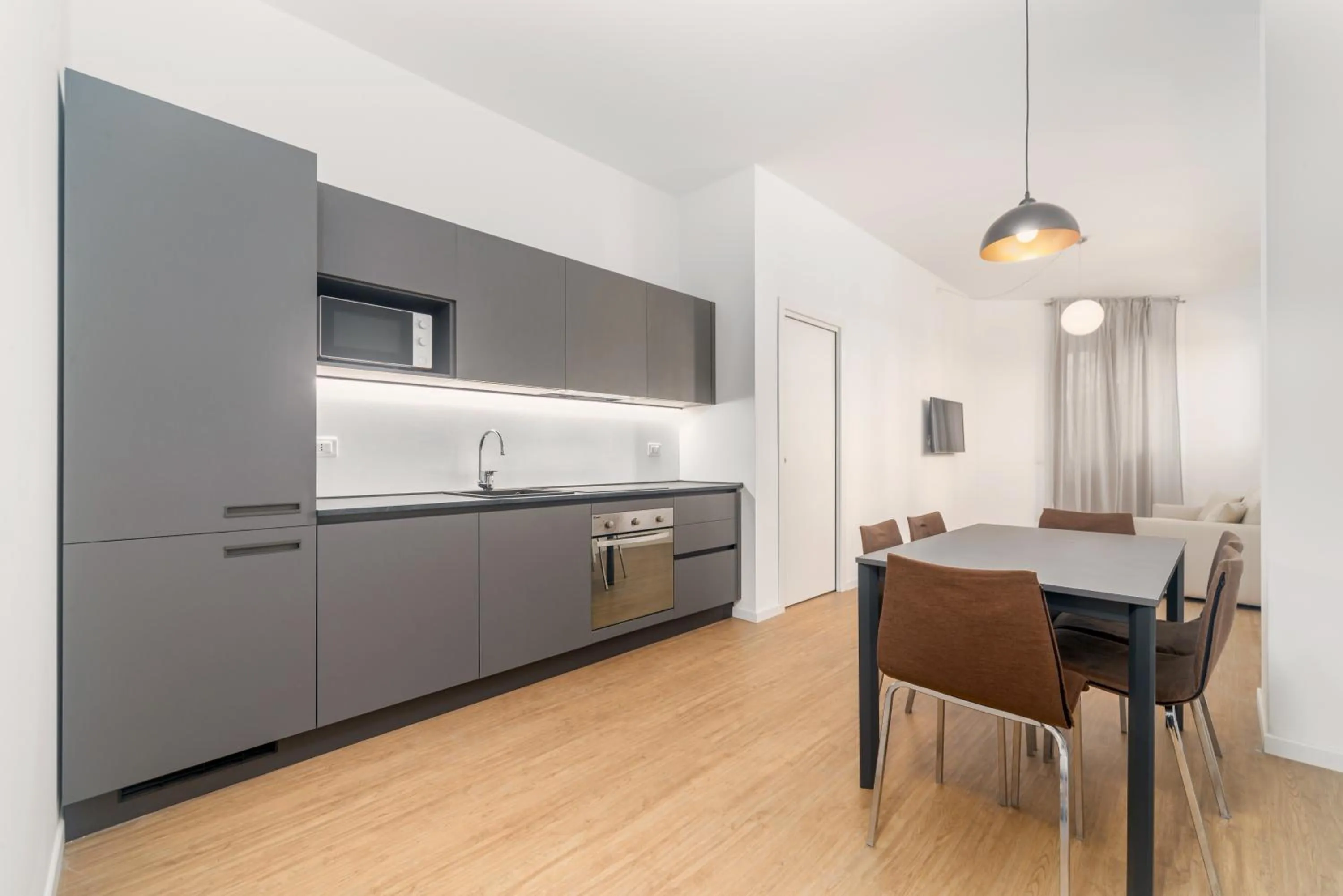 Kitchen or kitchenette in Casa da Suite Mirabello