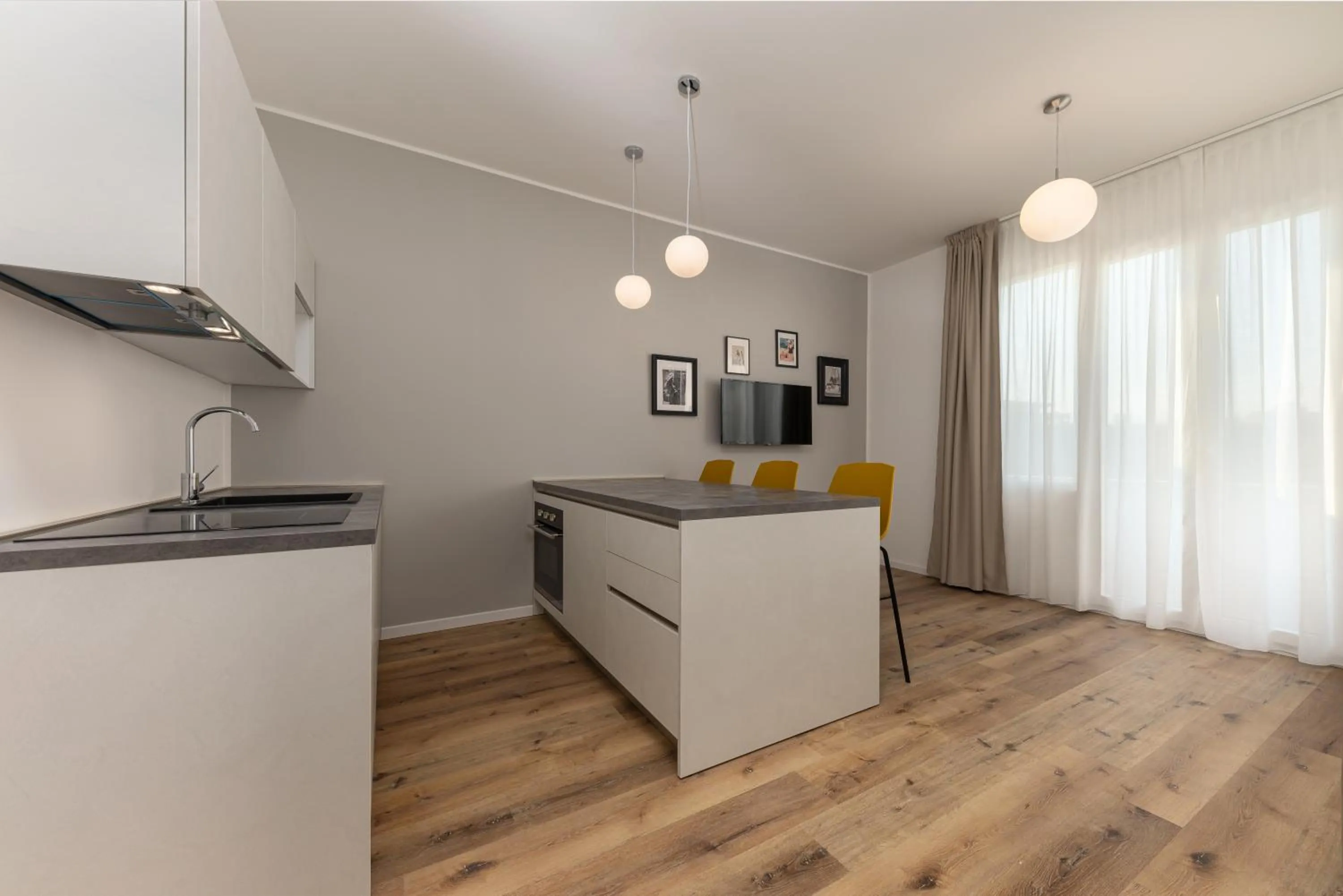 Kitchen or kitchenette in Casa da Suite Mirabello