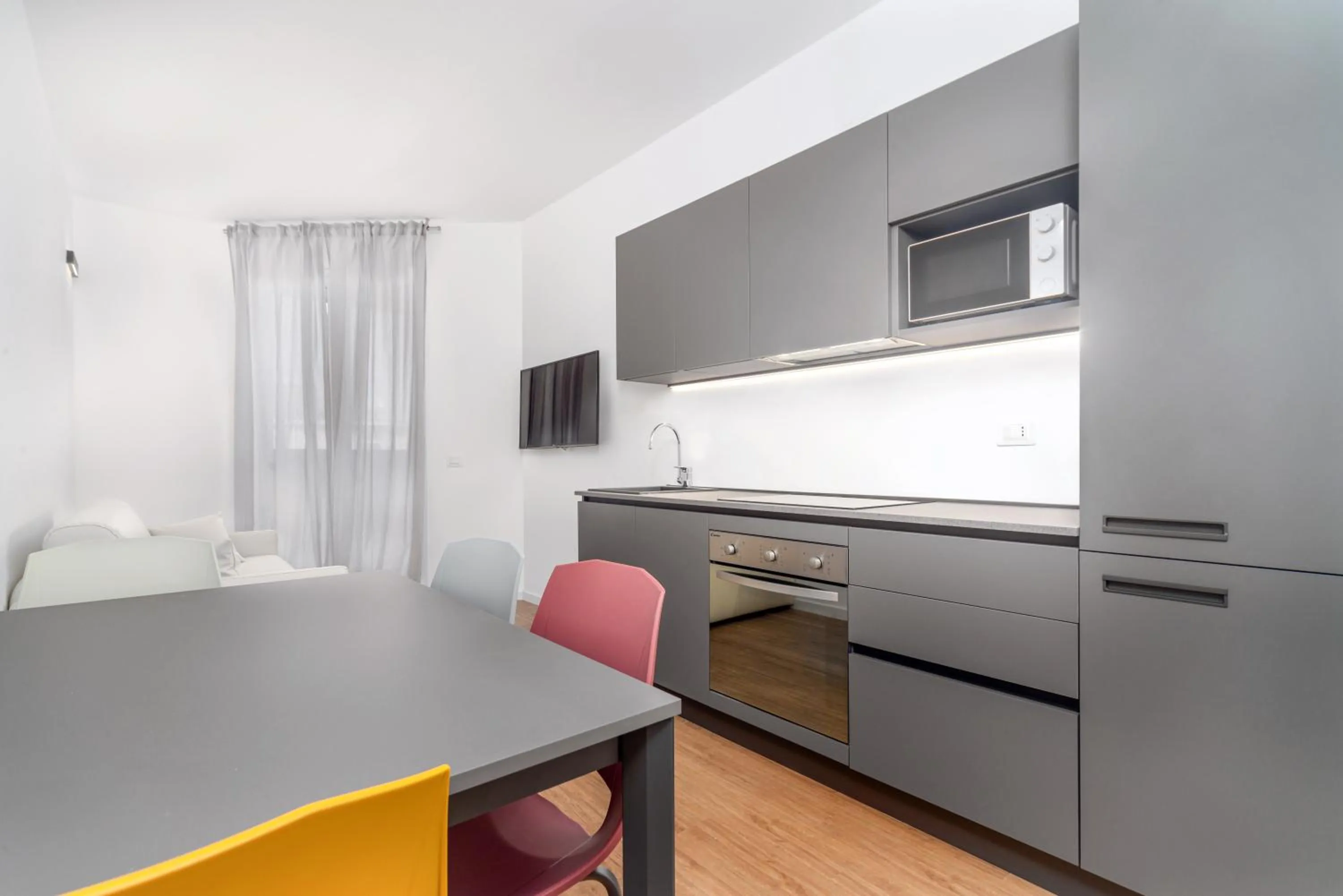 Kitchen or kitchenette in Casa da Suite Mirabello