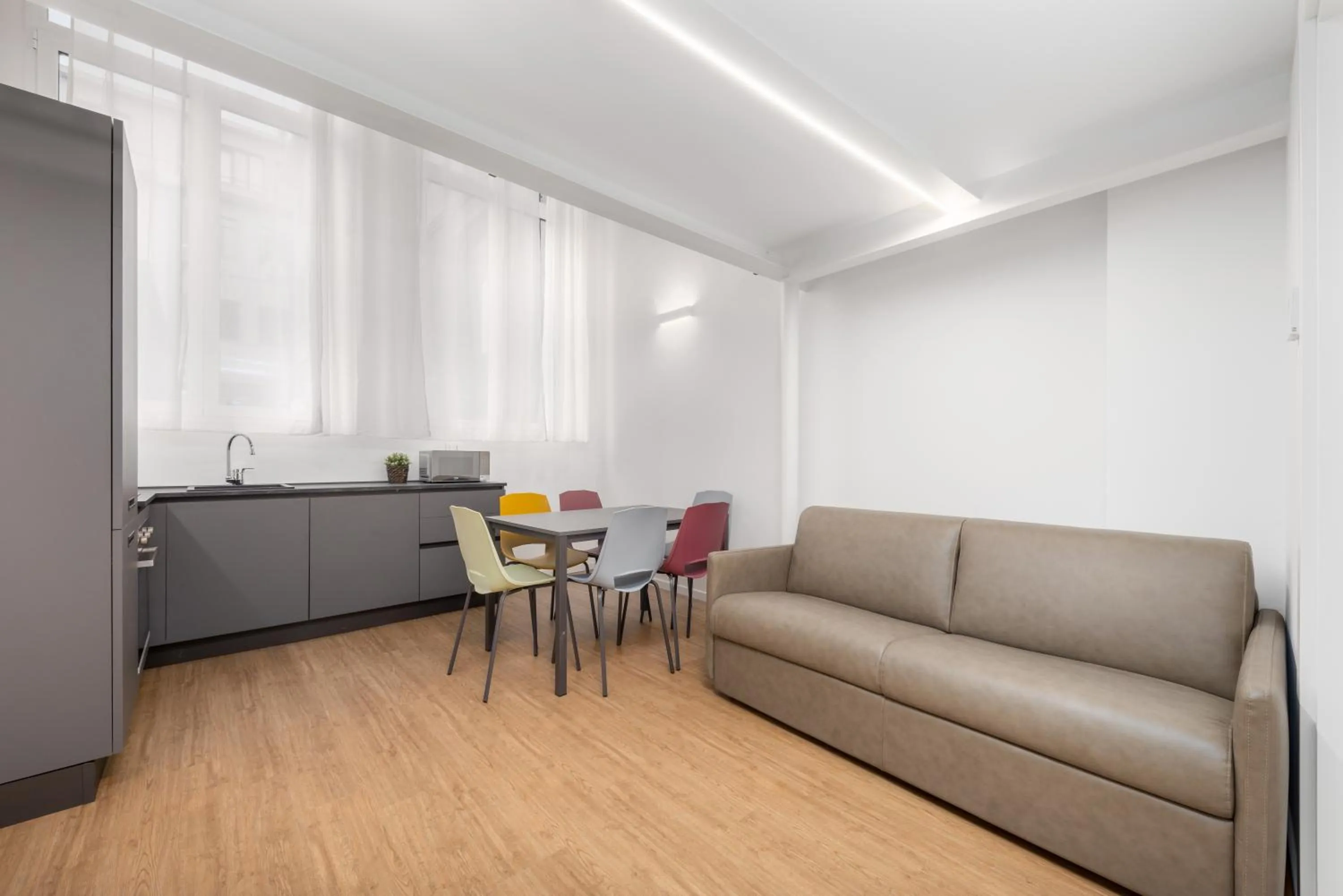 Kitchen or kitchenette in Casa da Suite Mirabello