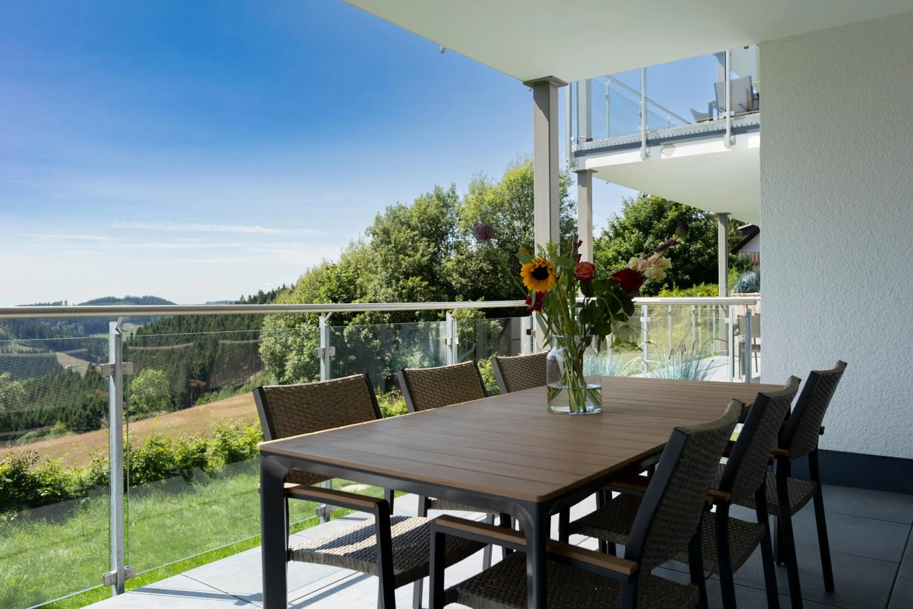 View (from property/room) in Astenblick Apartments Winterberg with sauna