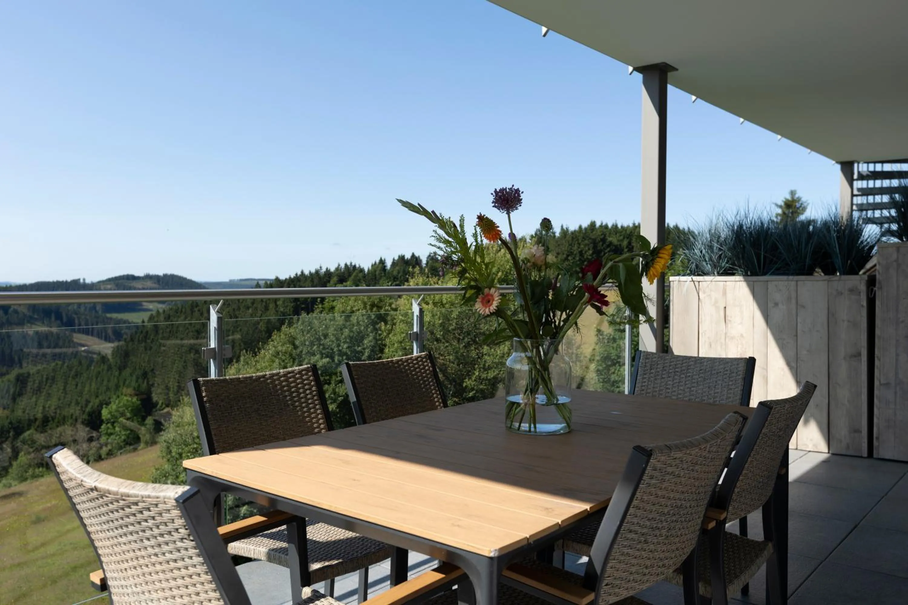 View (from property/room) in Astenblick Apartments Winterberg with sauna