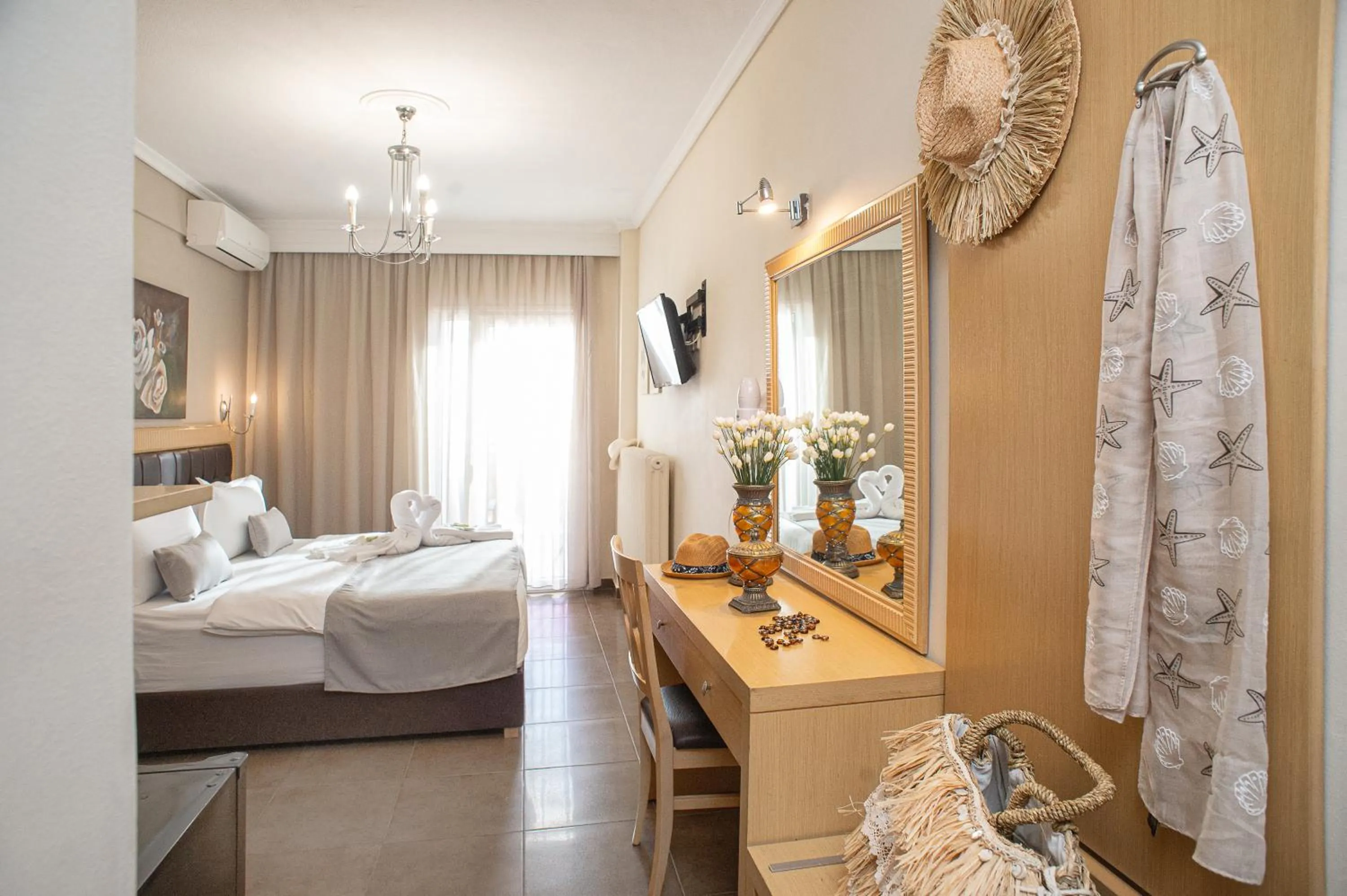 Bed in Hotel Pithari