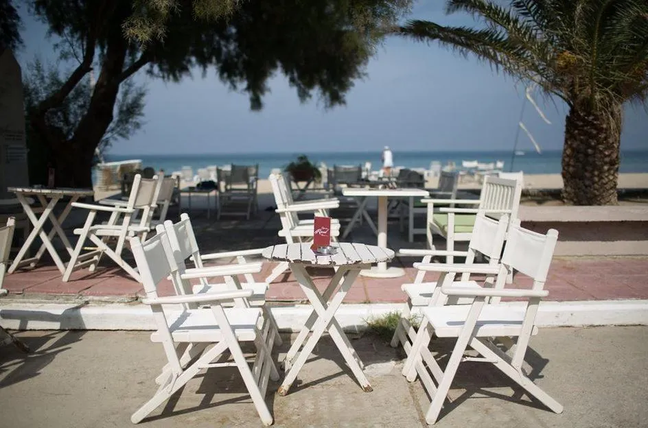 Lounge or bar in Hotel Pithari