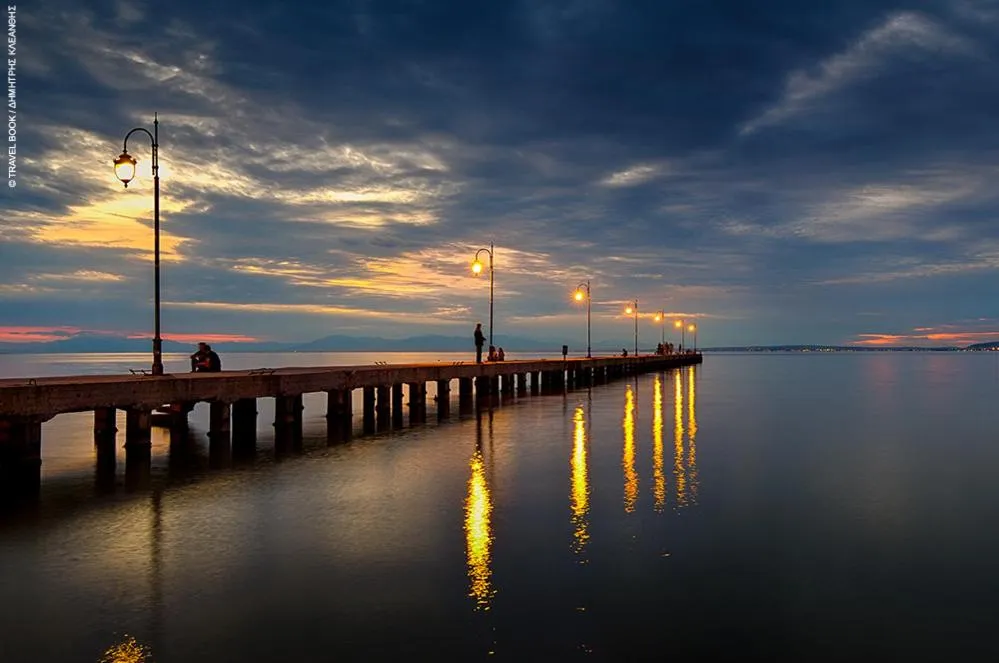 Sunset in Hotel Pithari