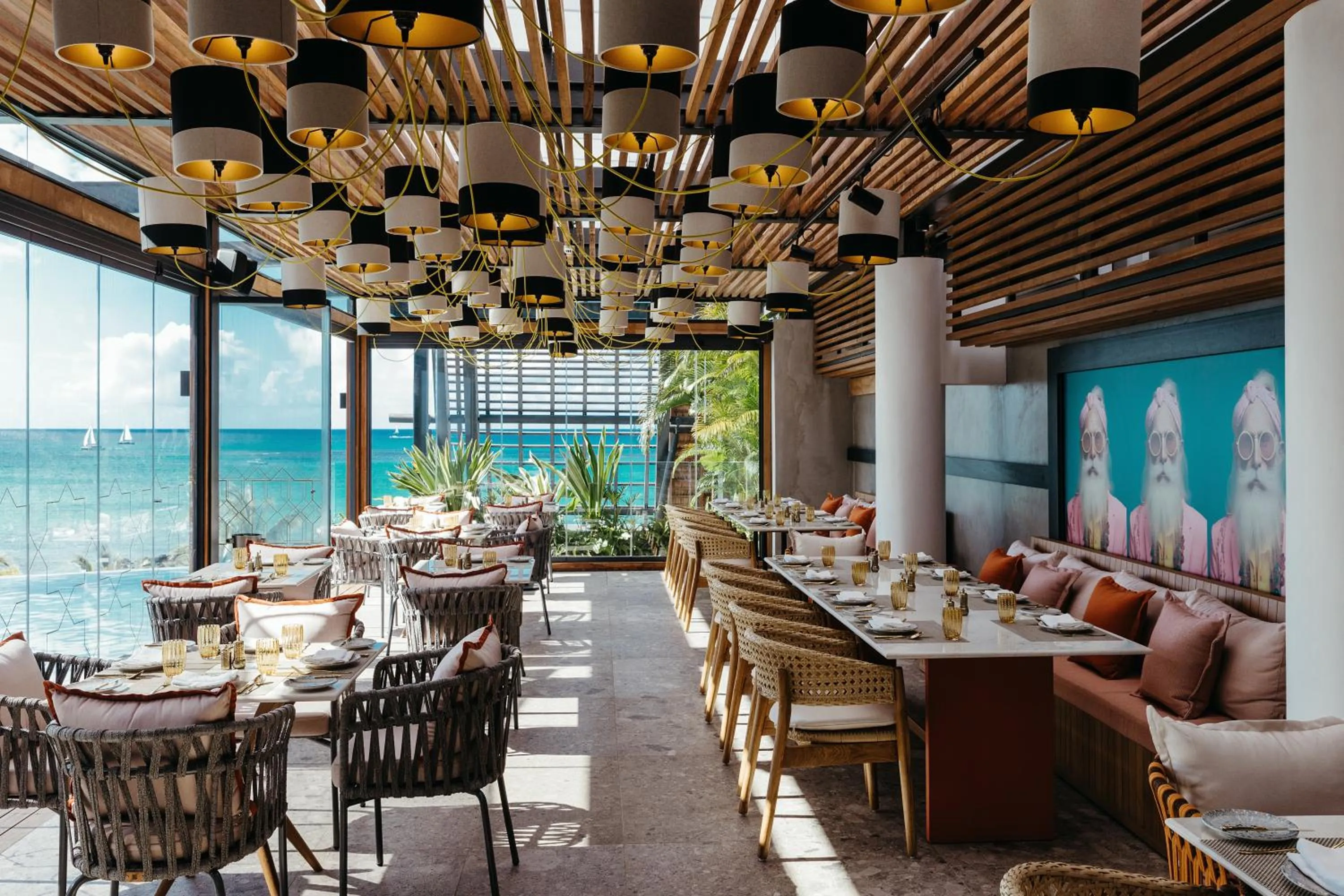 Restaurant/places to eat in LUX* Grand Baie Resort & Residences