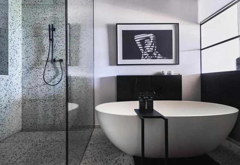 Shower in LUX* Grand Baie Resort & Residences