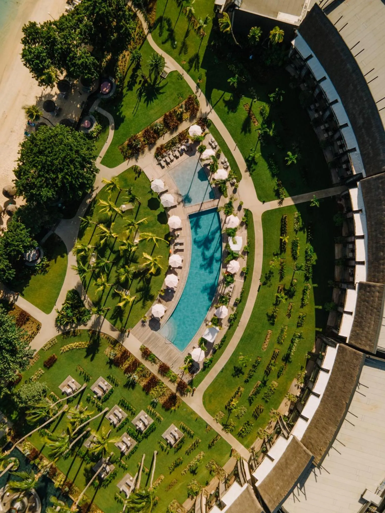 Swimming pool in LUX* Grand Baie Resort & Residences