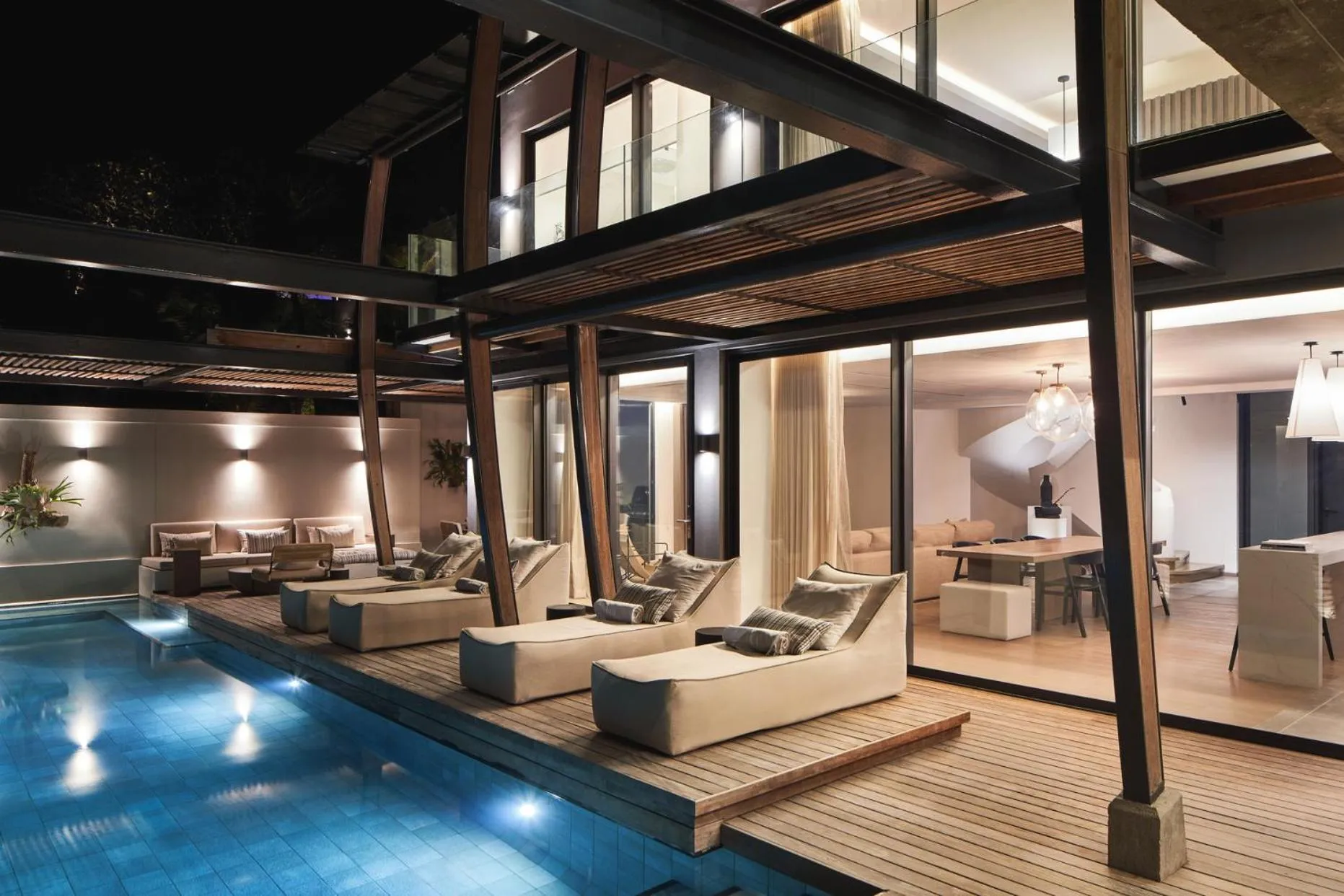 Living room in LUX* Grand Baie Resort & Residences