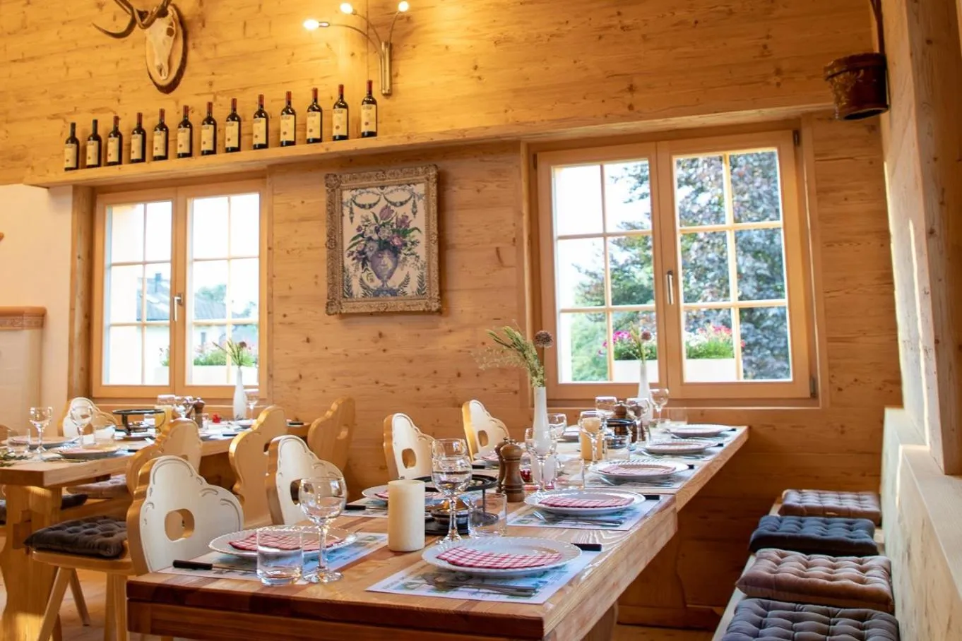 Restaurant/places to eat in Alpenlodge Val Gronda