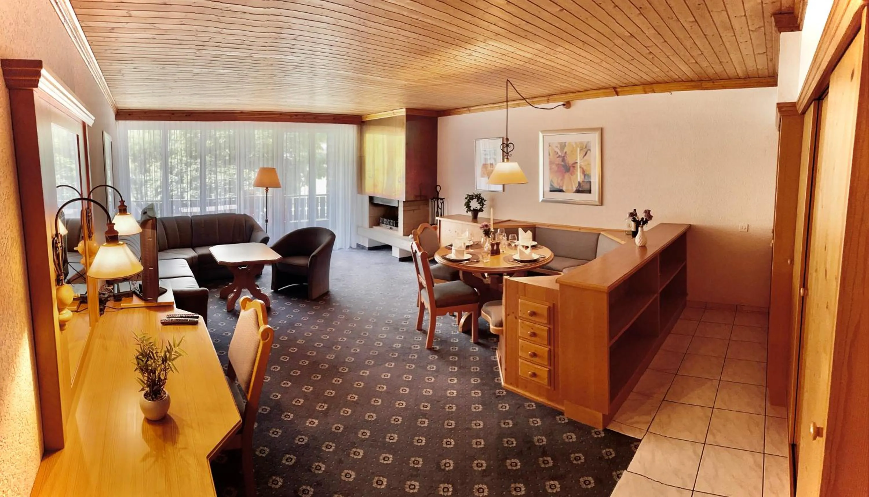 Living room in Alpenlodge Val Gronda