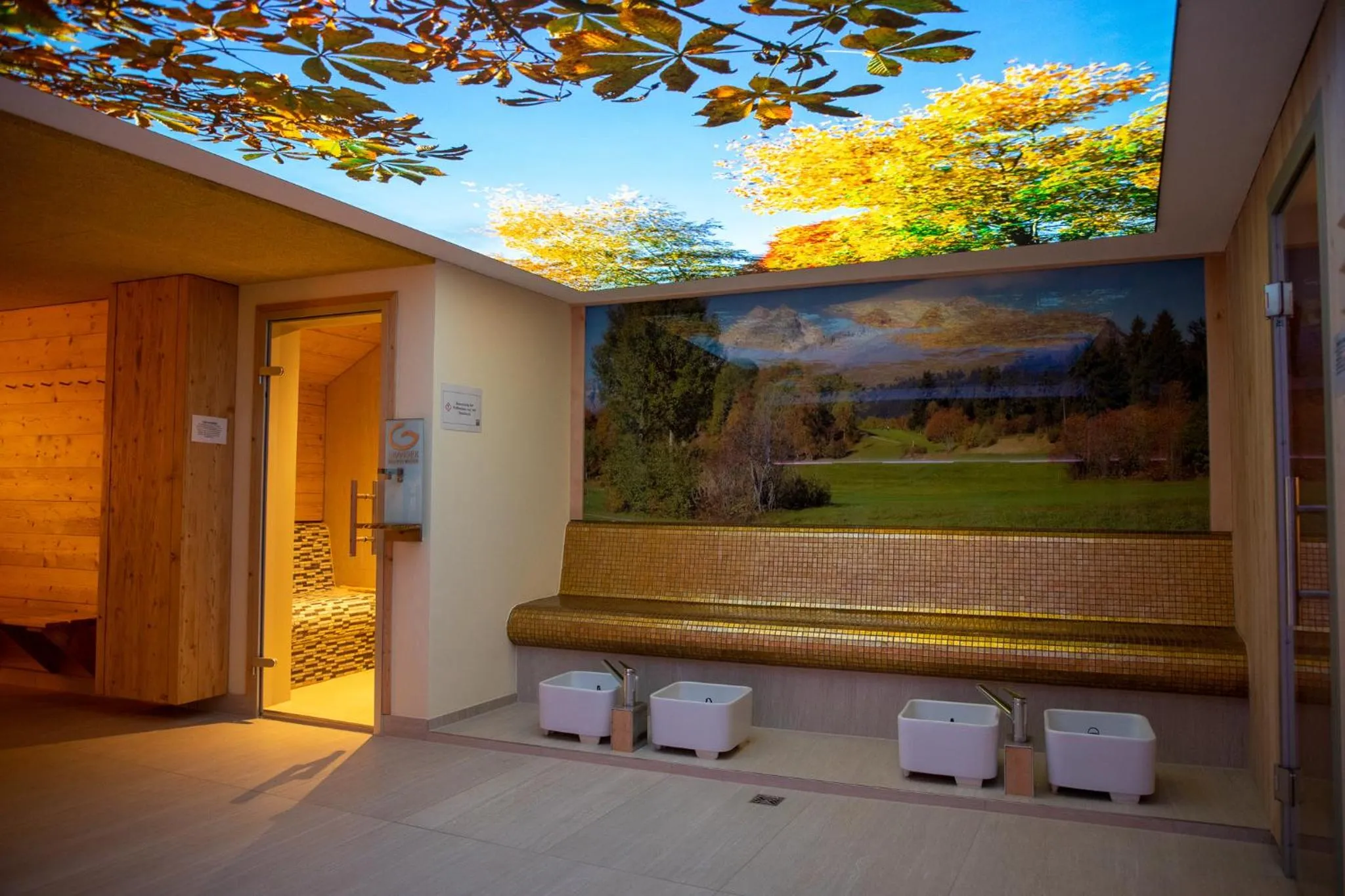 Sauna in Alpenlodge Val Gronda