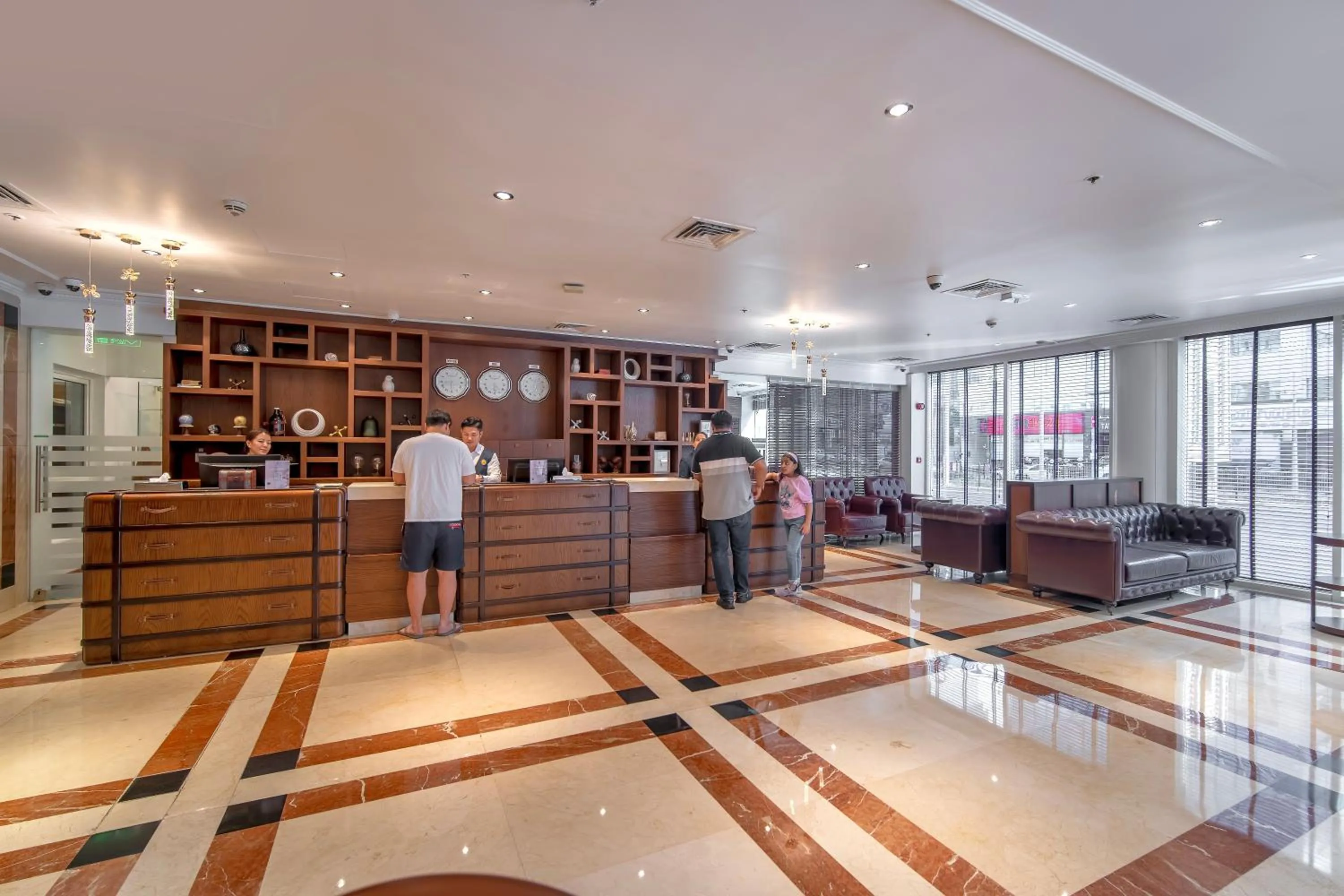 Lobby or reception in Majestic Premier Hotel Burdubai