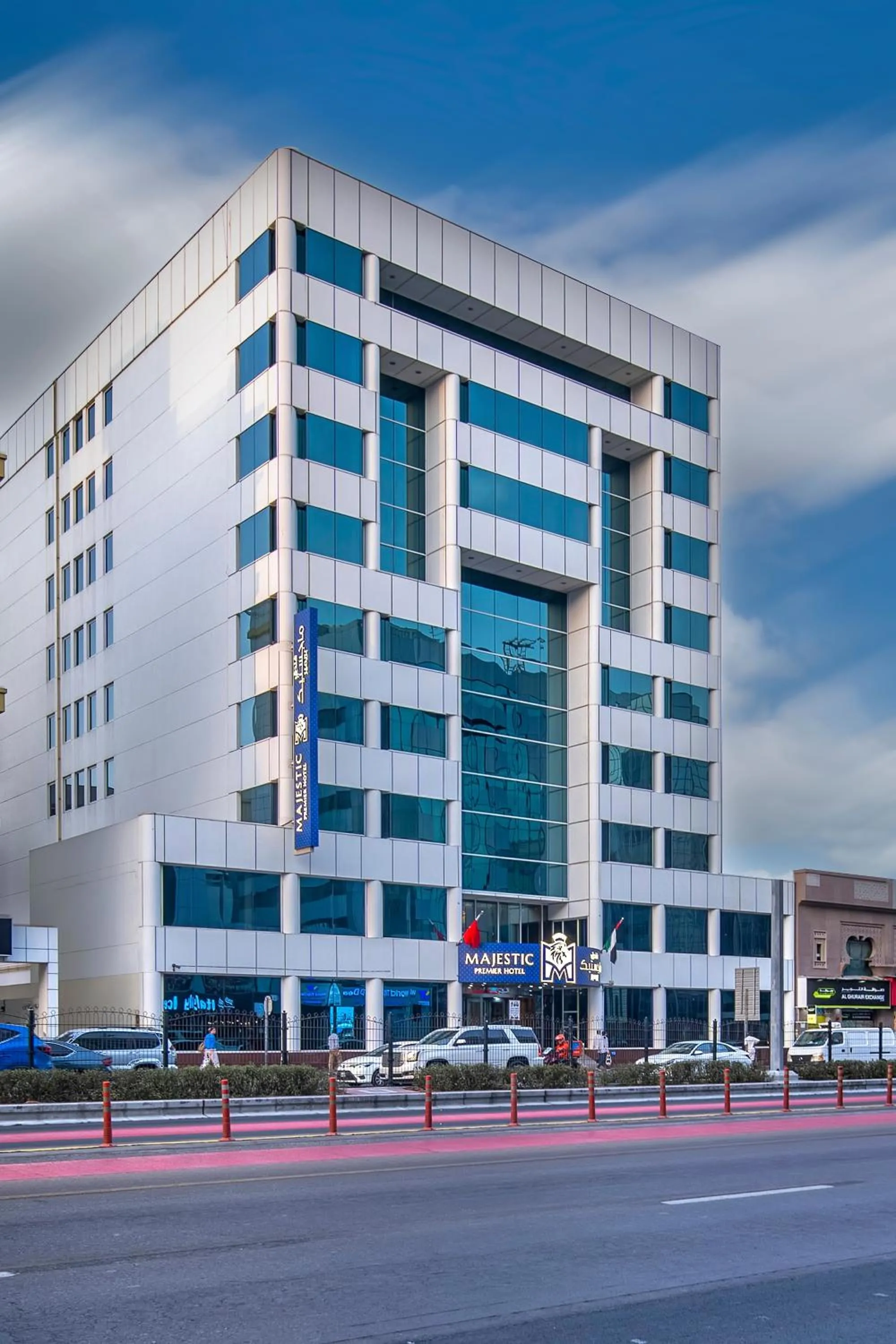 Property building in Majestic Premier Hotel Burdubai