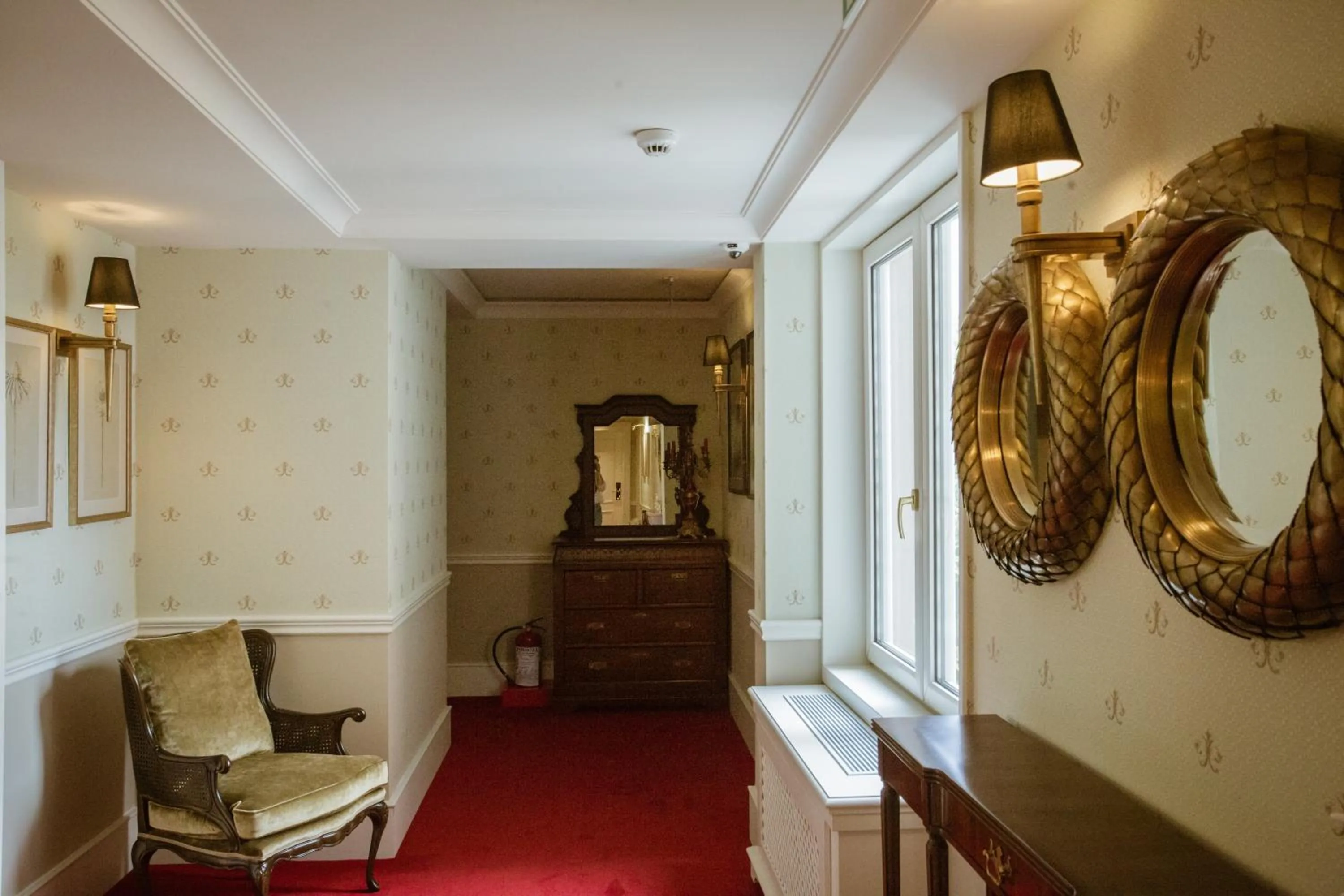 Decorative detail in Ebel Boutique Hotel