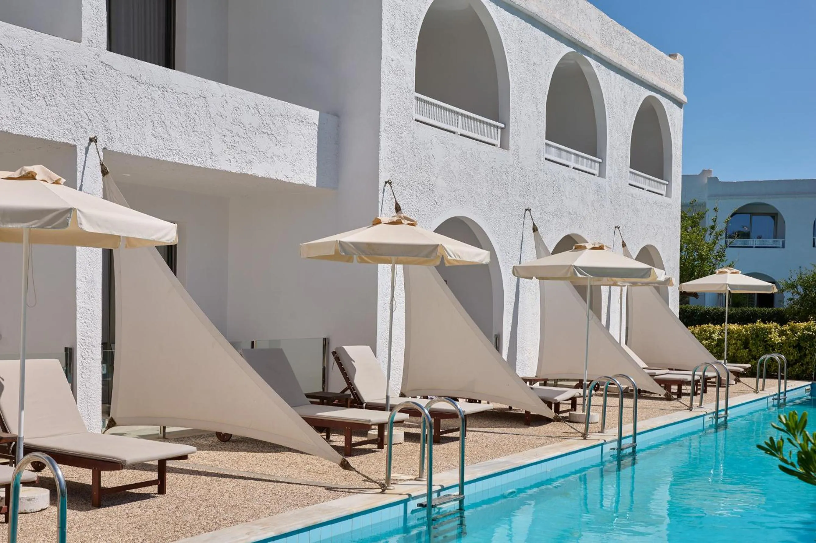 Patio in Atlantica Akti Zeus Hotel