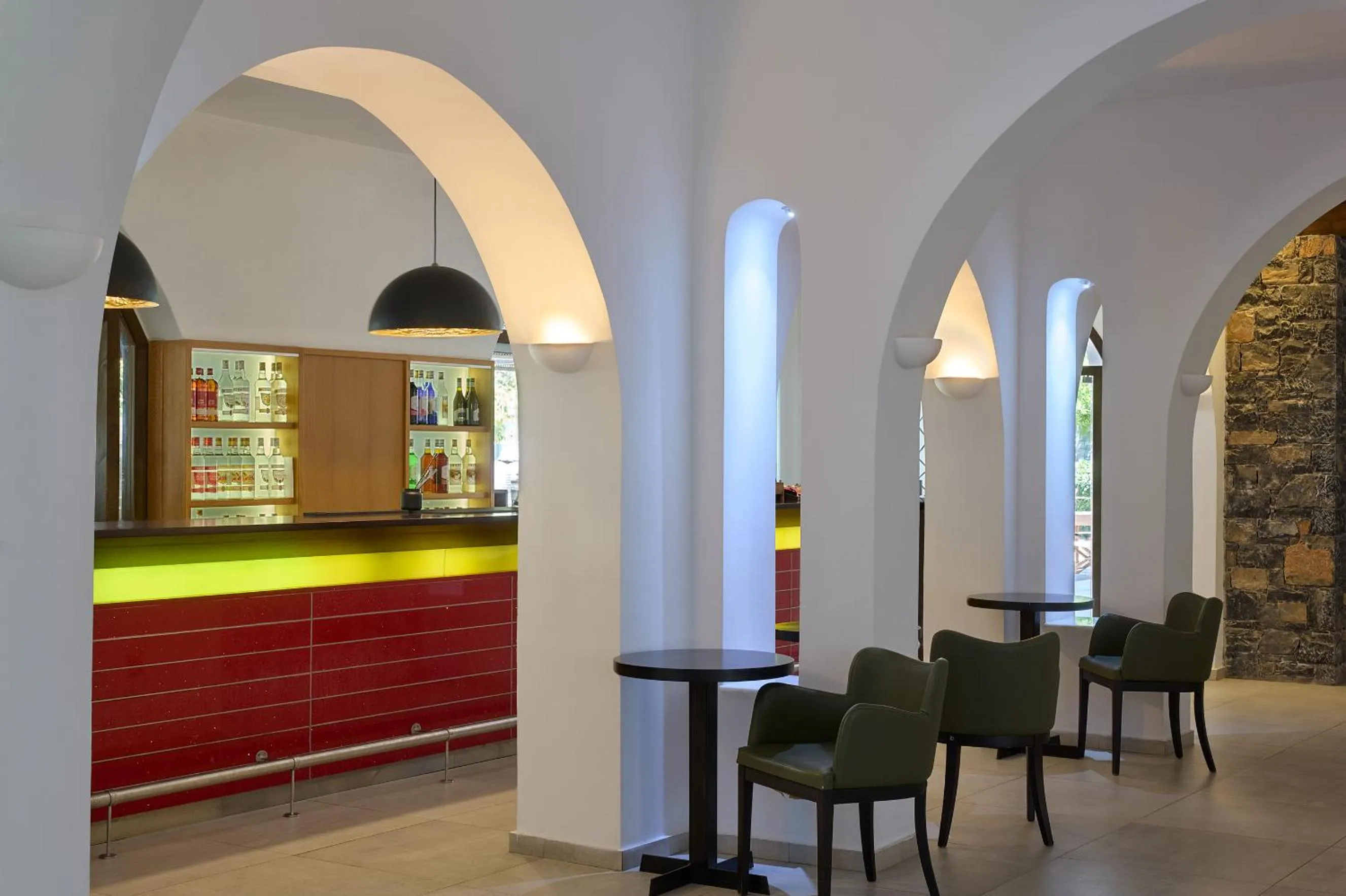 Lounge or bar in Atlantica Akti Zeus Hotel