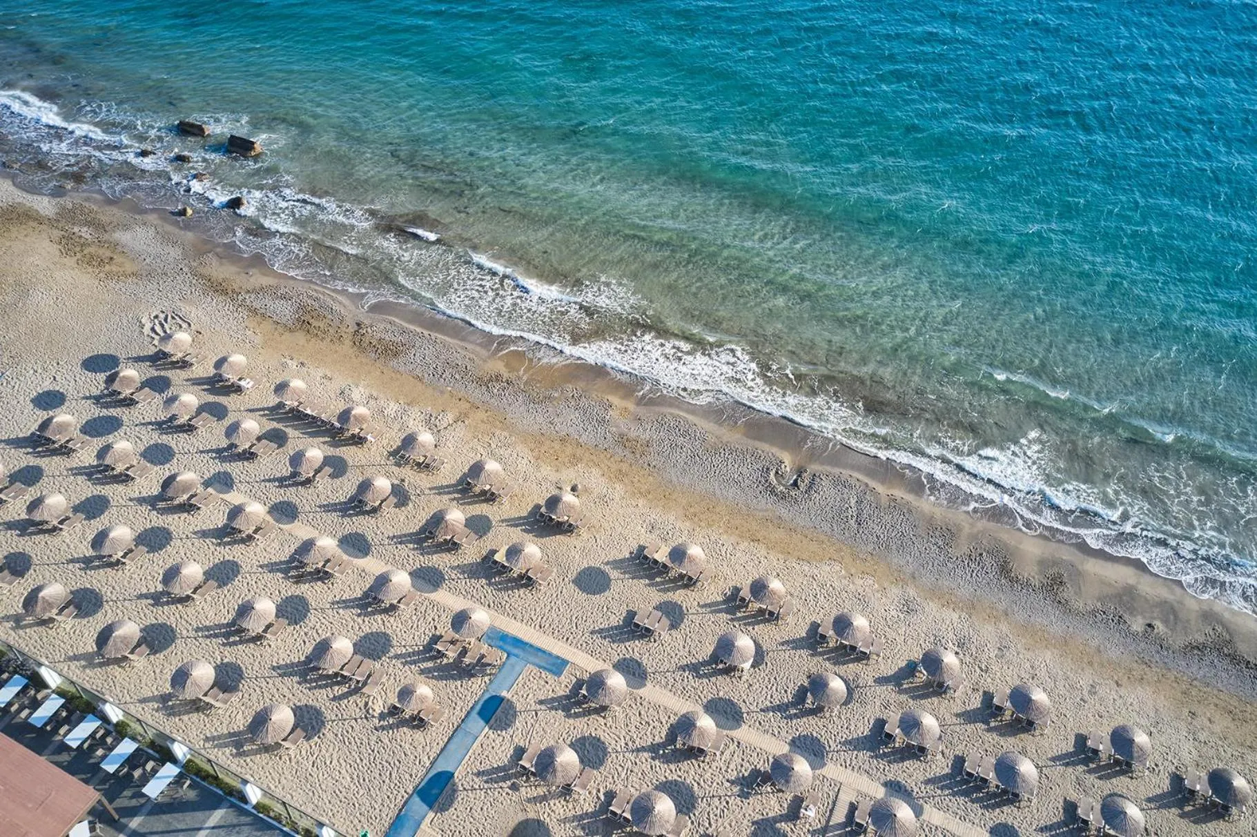 Bird's eye view in Atlantica Akti Zeus Hotel