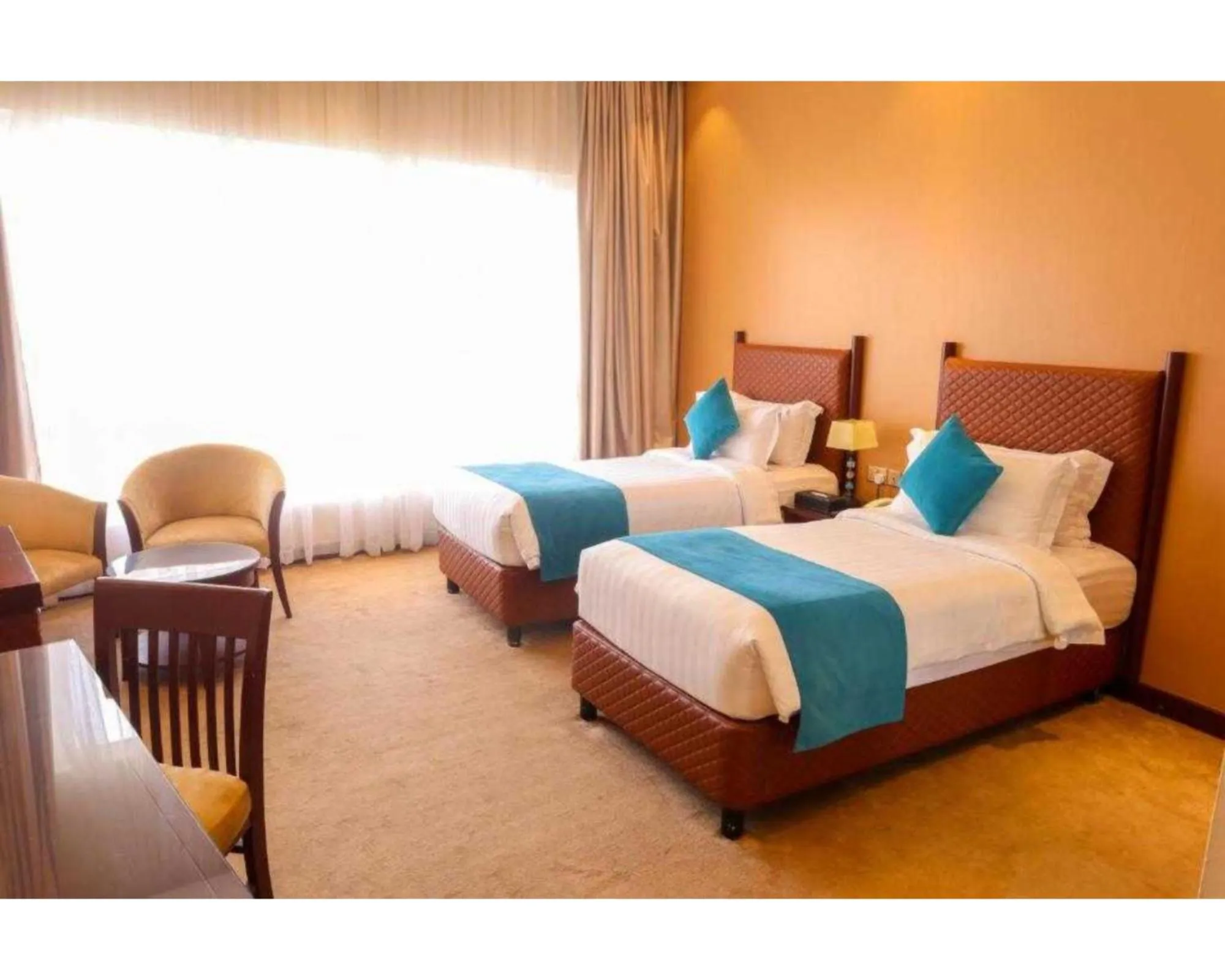 Bedroom, Bed in Palette Luxury Marina View Formerly Happy Days Hotel