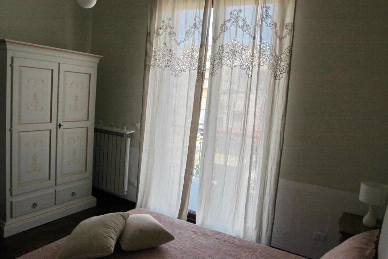 Balcony/Terrace, Bed in Casa Parthenope