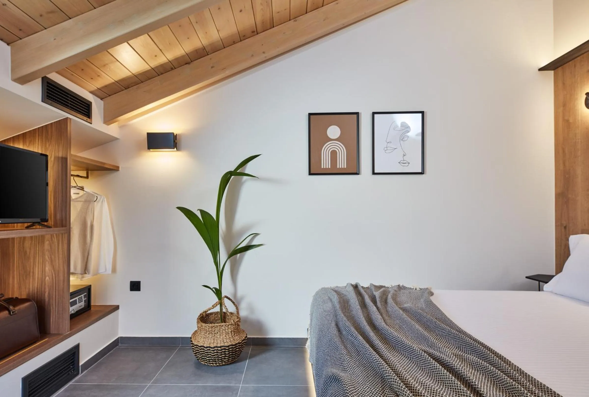 Photo of the whole room, Bed in Λιθεία-Lithia