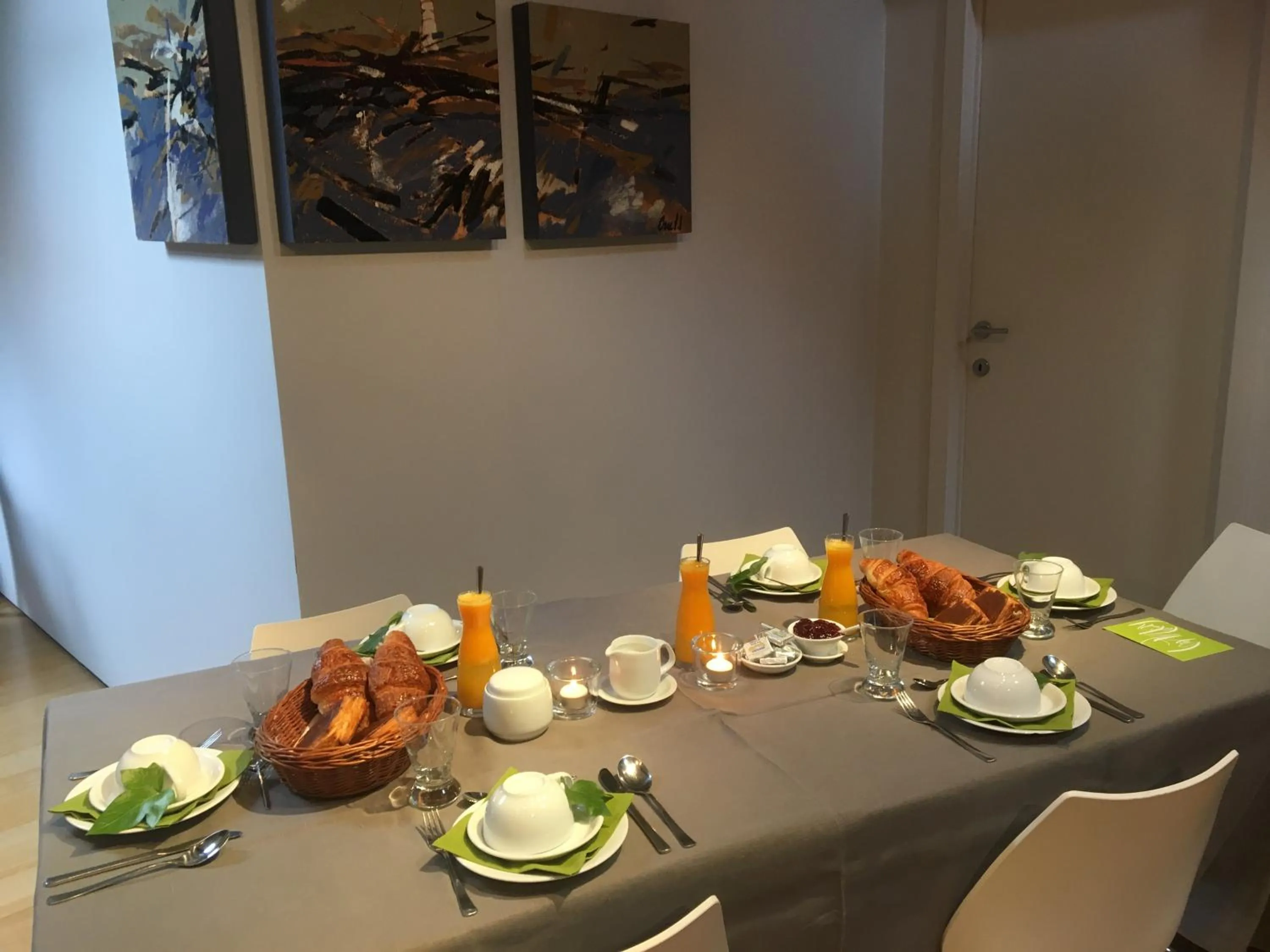 Continental breakfast in B&B Setola