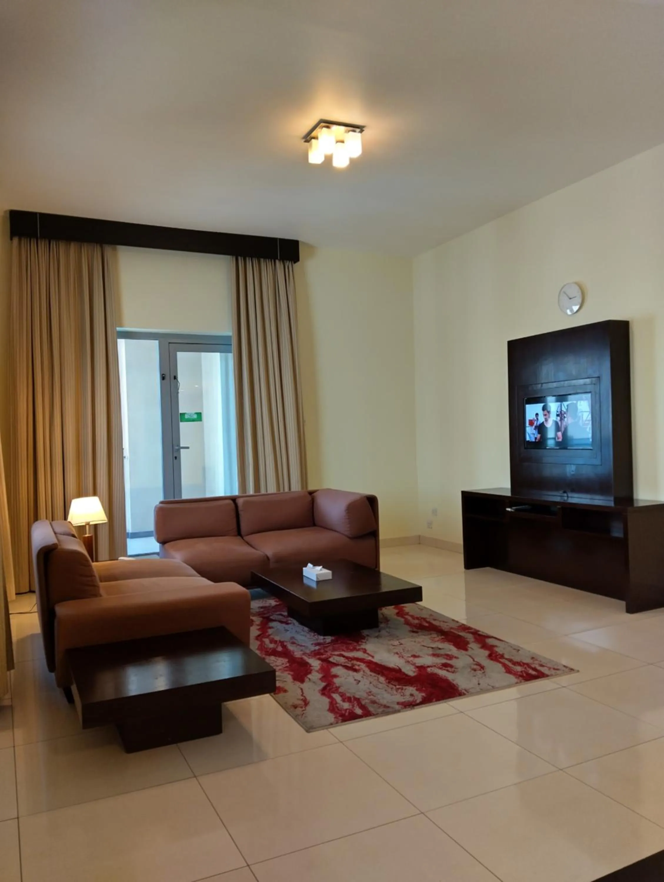 Communal lounge/ TV room in Tulip Creek Hotel Apartments