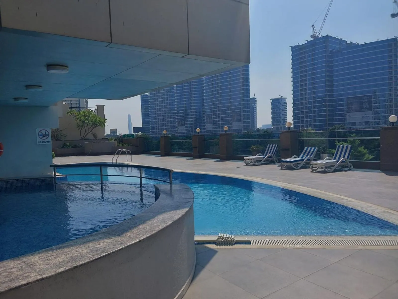 Swimming pool in Tulip Creek Hotel Apartments