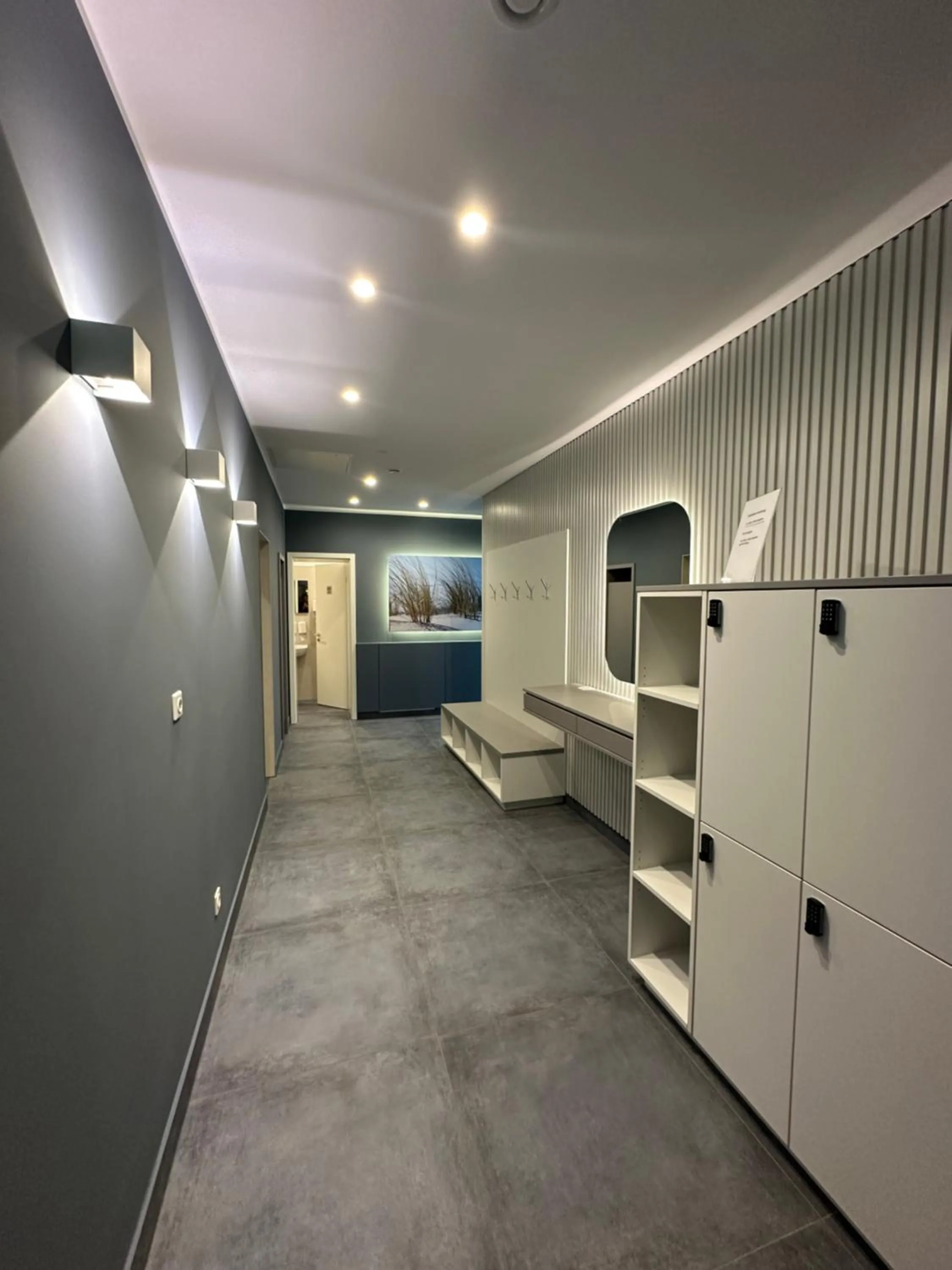 Sauna, Bed in Hotel Asgard