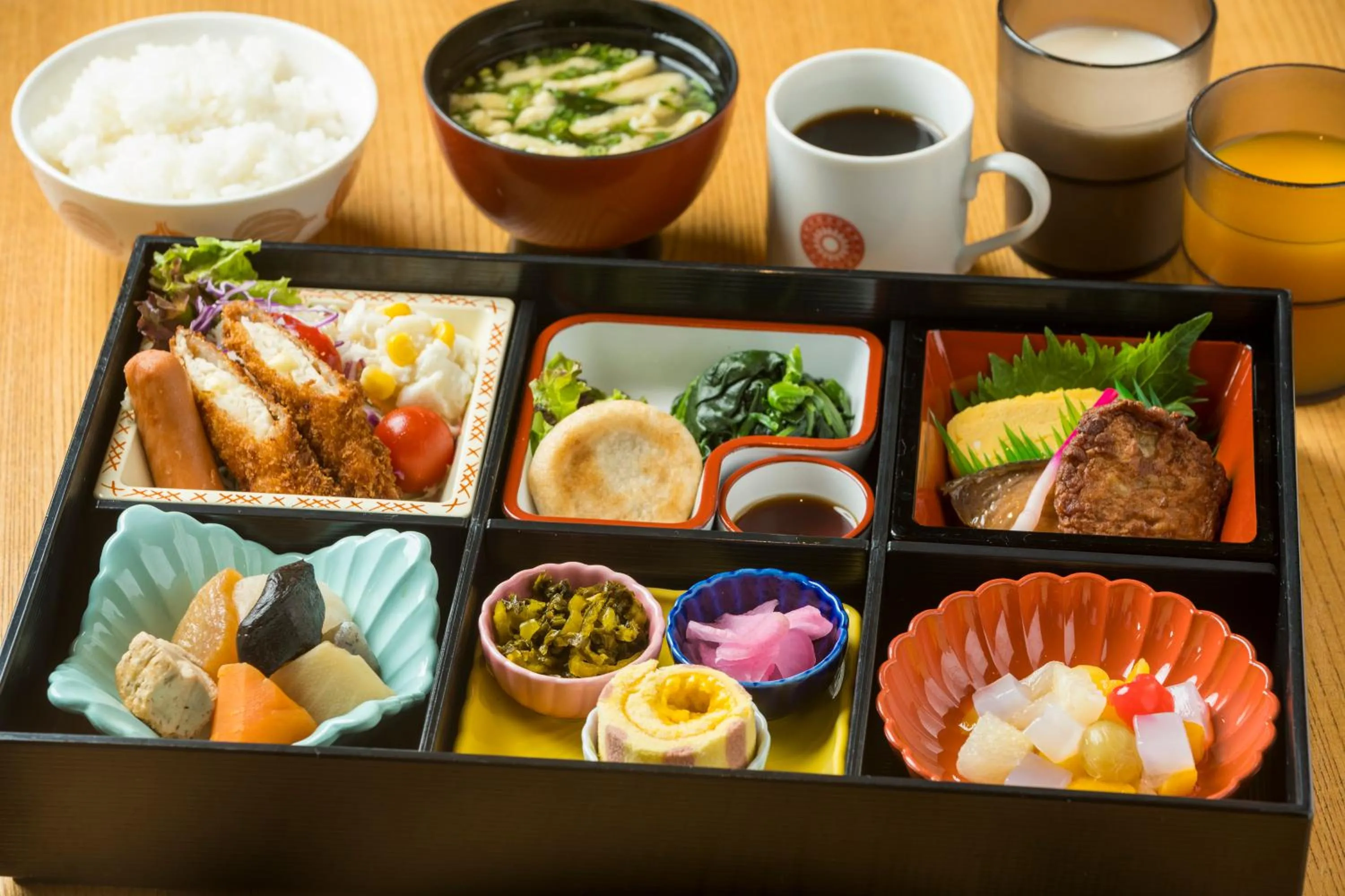 Breakfast in KOKO HOTEL Kagoshima Tenmonkan