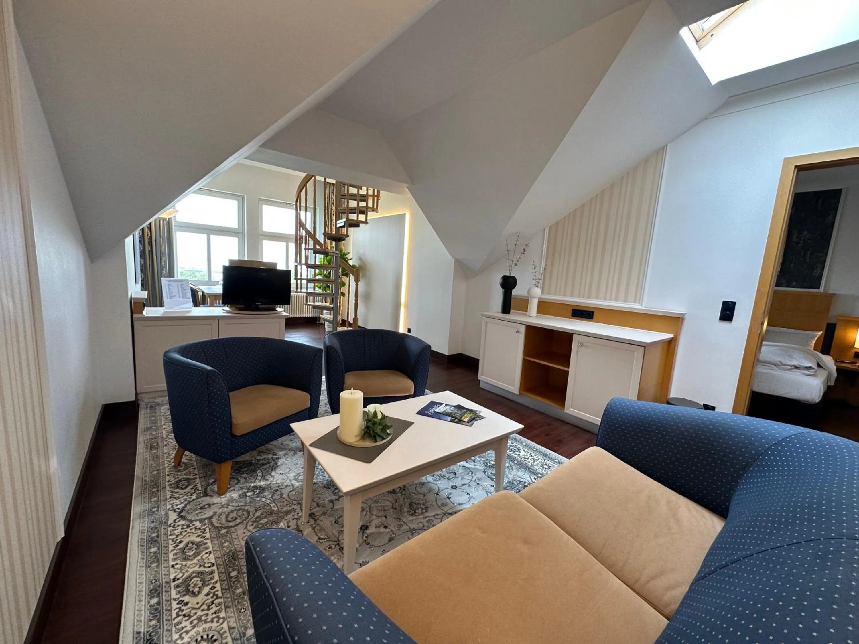 Living room in Hotel Asgard's Meereswarte