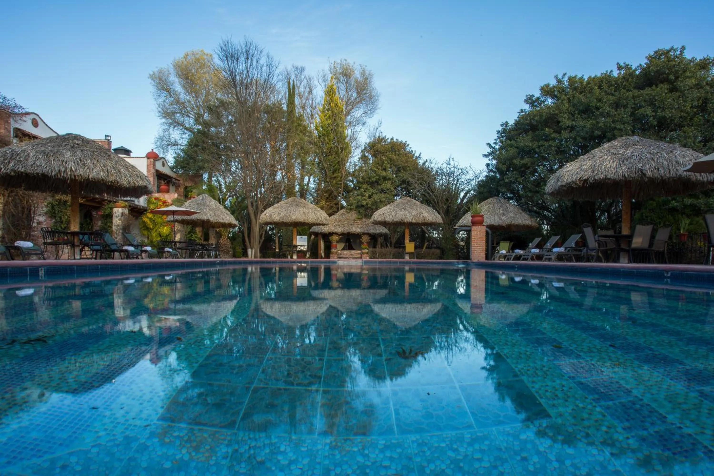 Swimming pool in Atotonilco Hotel & Club