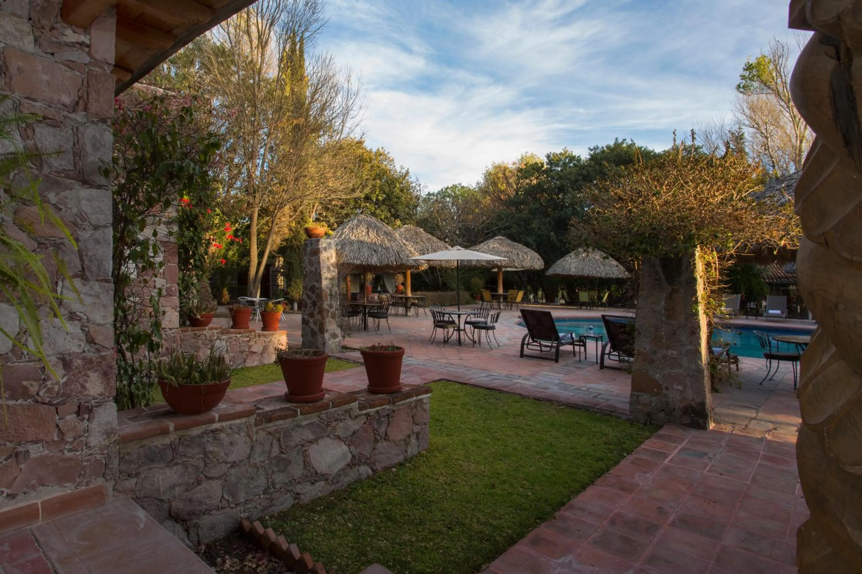 Swimming pool in Atotonilco Hotel & Club