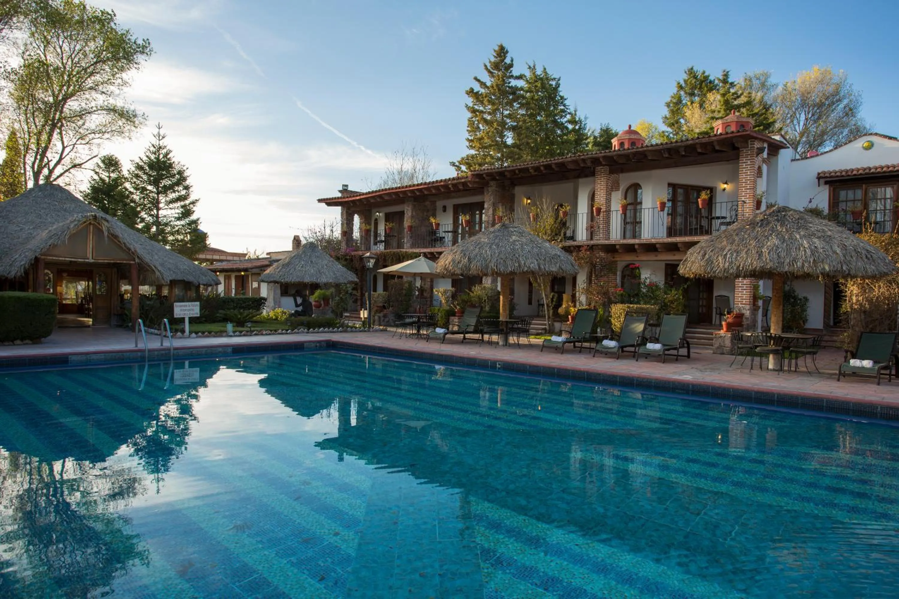 Swimming pool in Atotonilco Hotel & Club