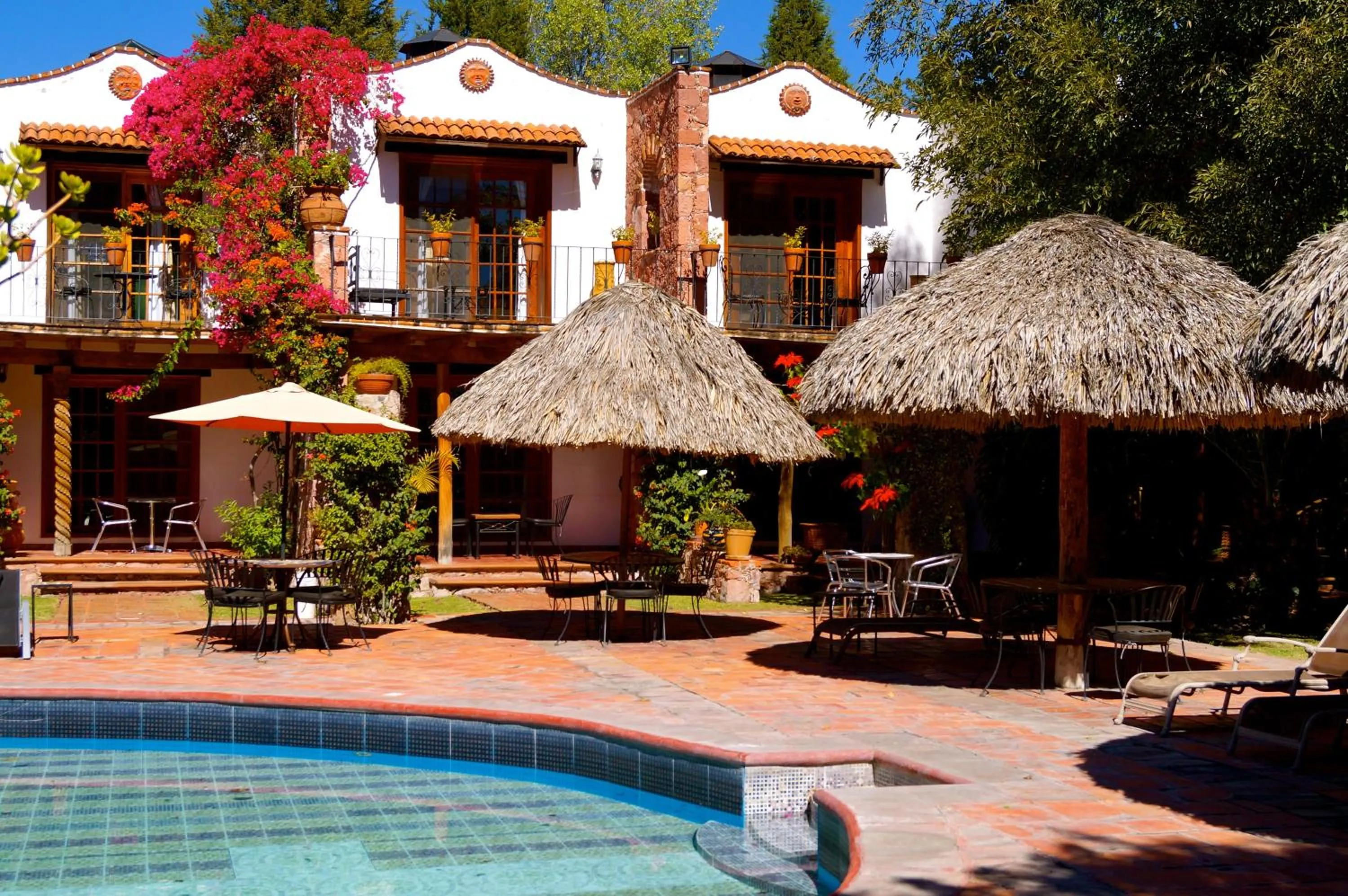 Swimming pool in Atotonilco Hotel & Club