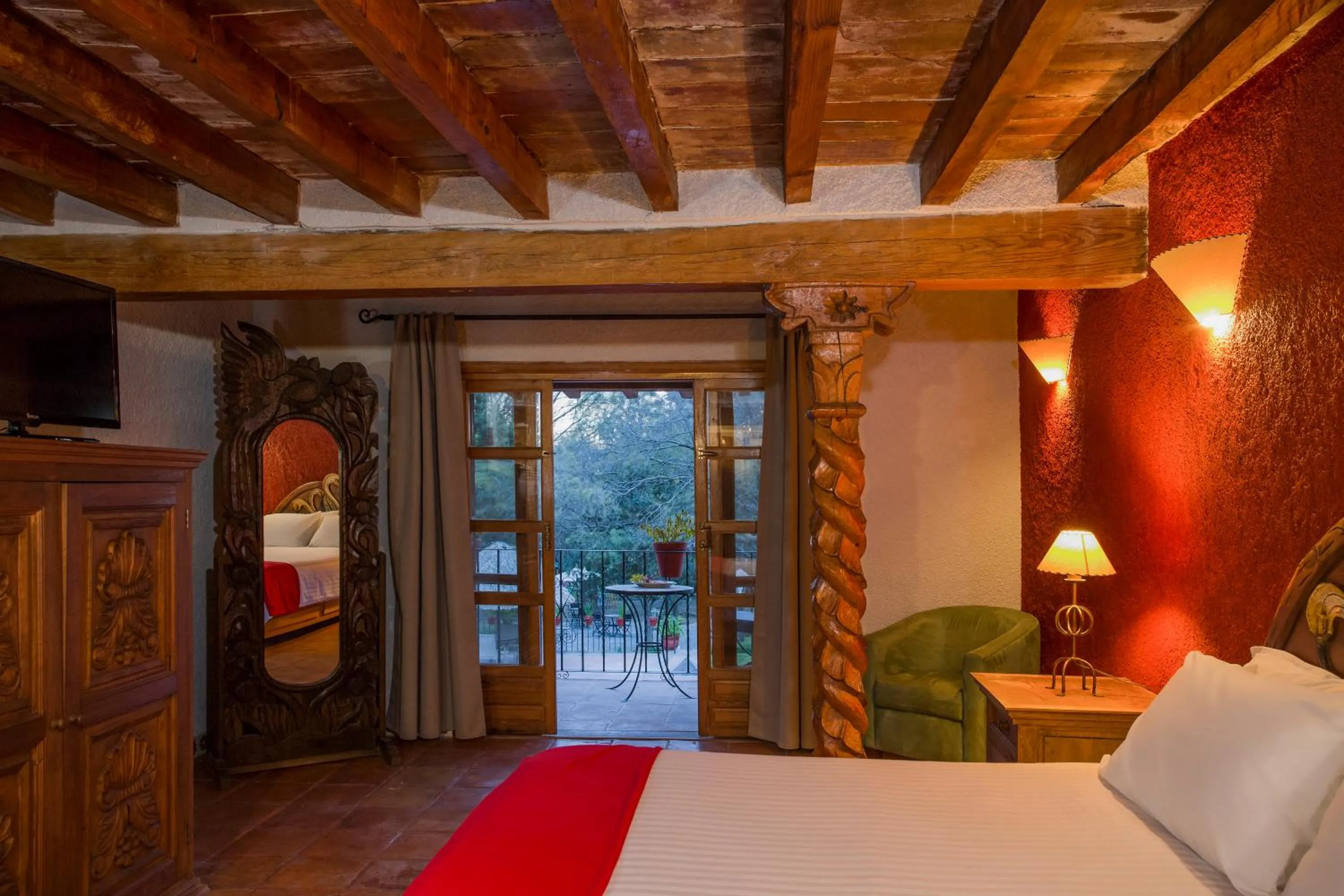 Bedroom, Bed in Atotonilco Hotel & Club