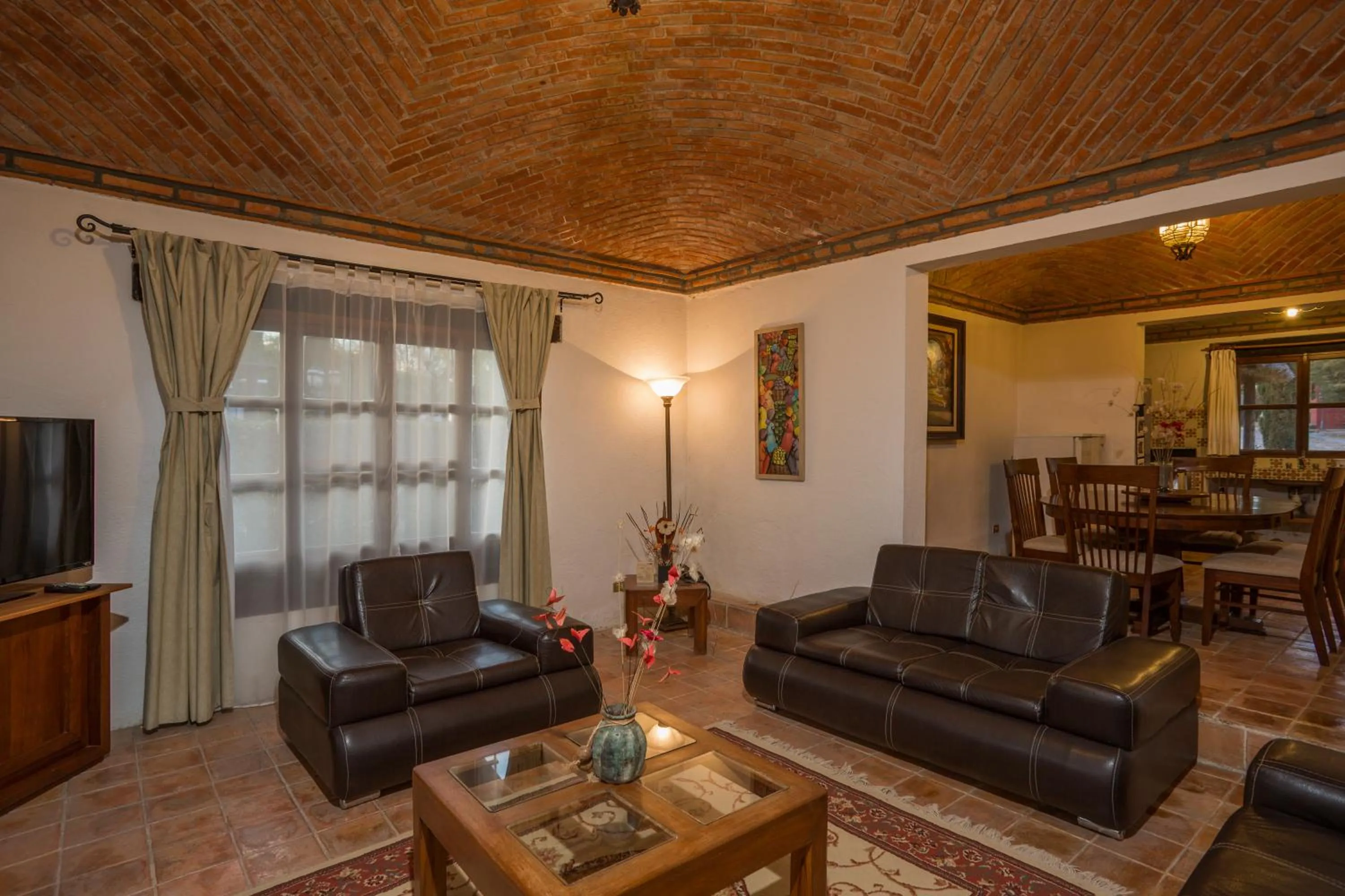 Living room in Atotonilco Hotel & Club