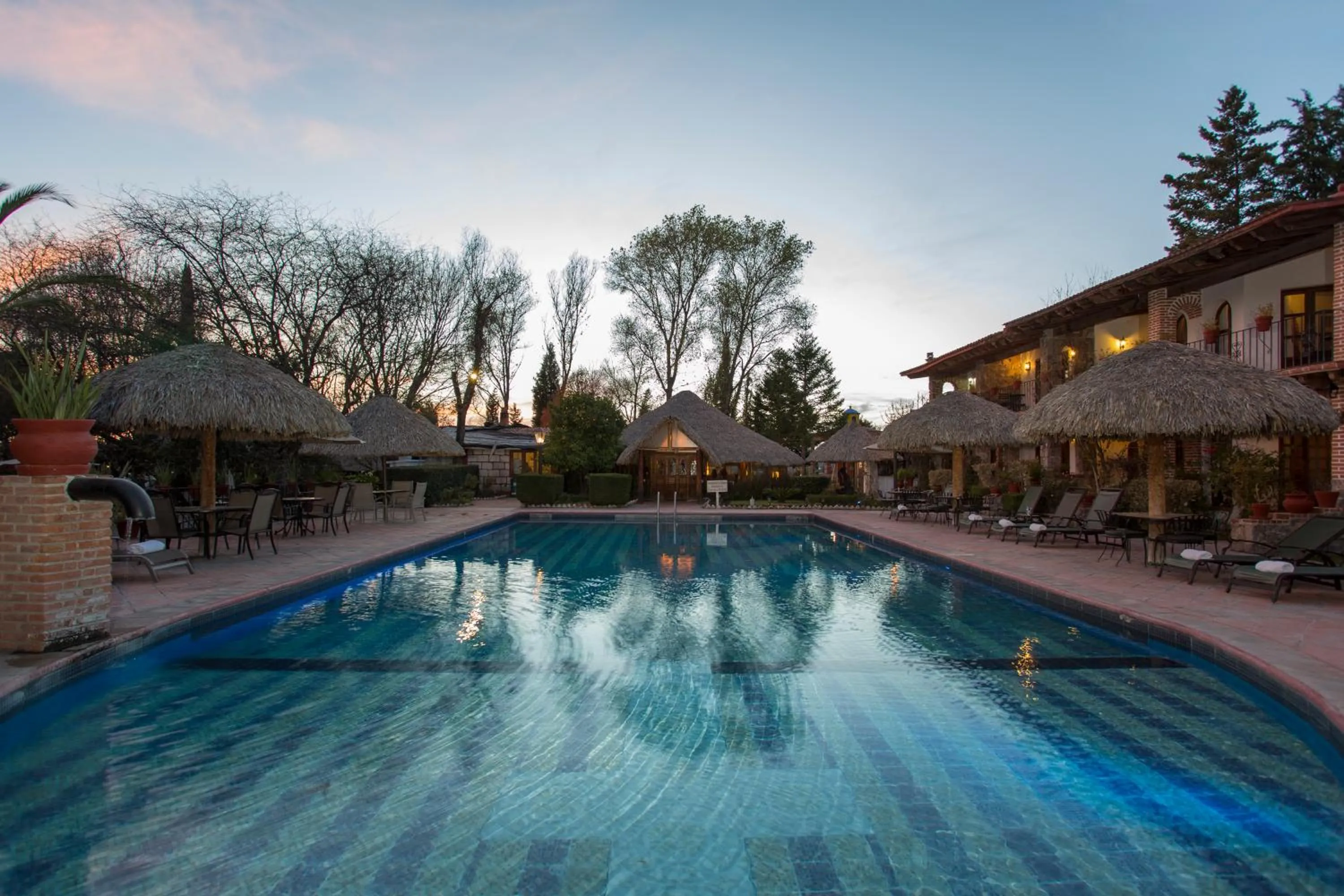Swimming pool in Atotonilco Hotel & Club