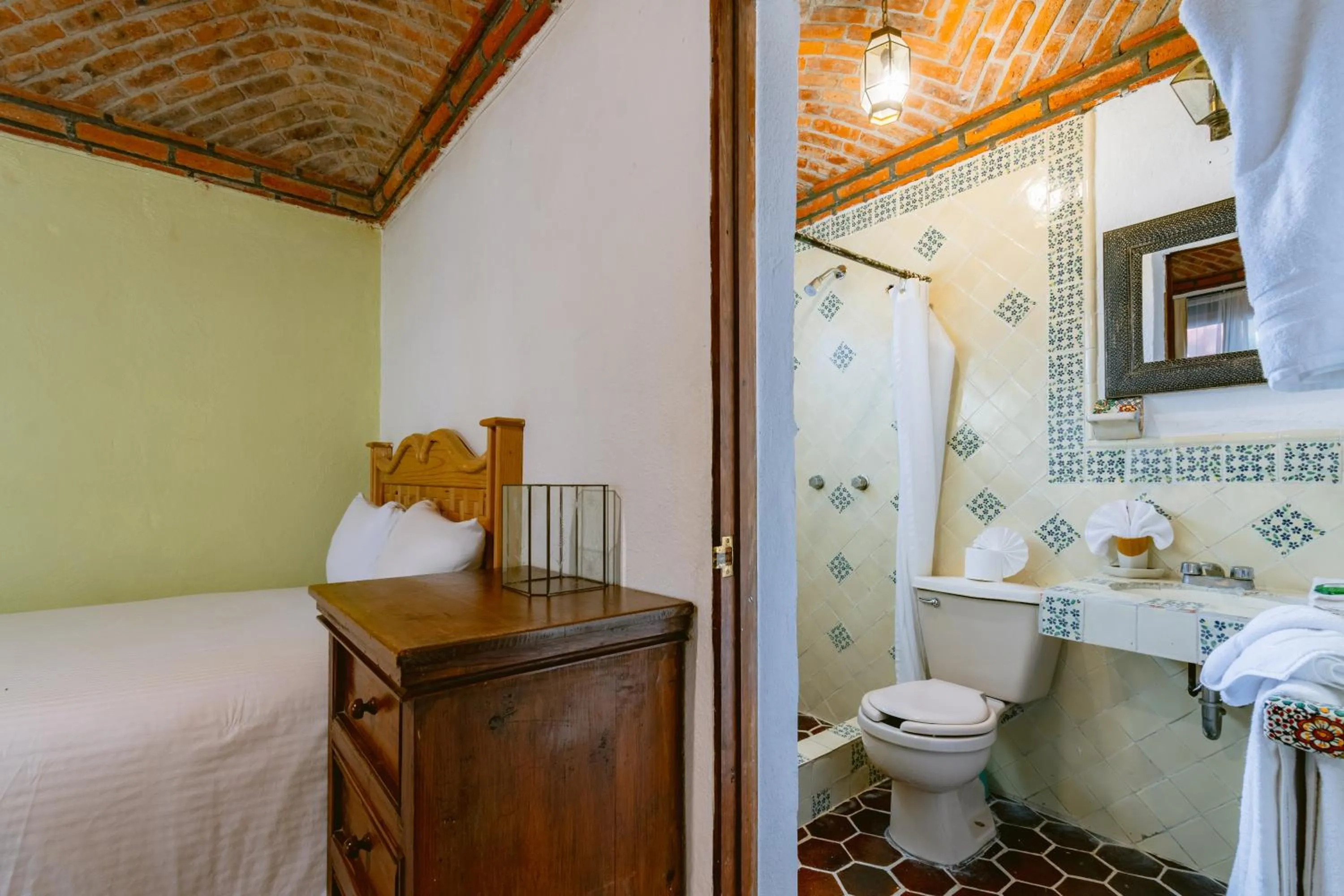 Bathroom in Atotonilco Hotel & Club