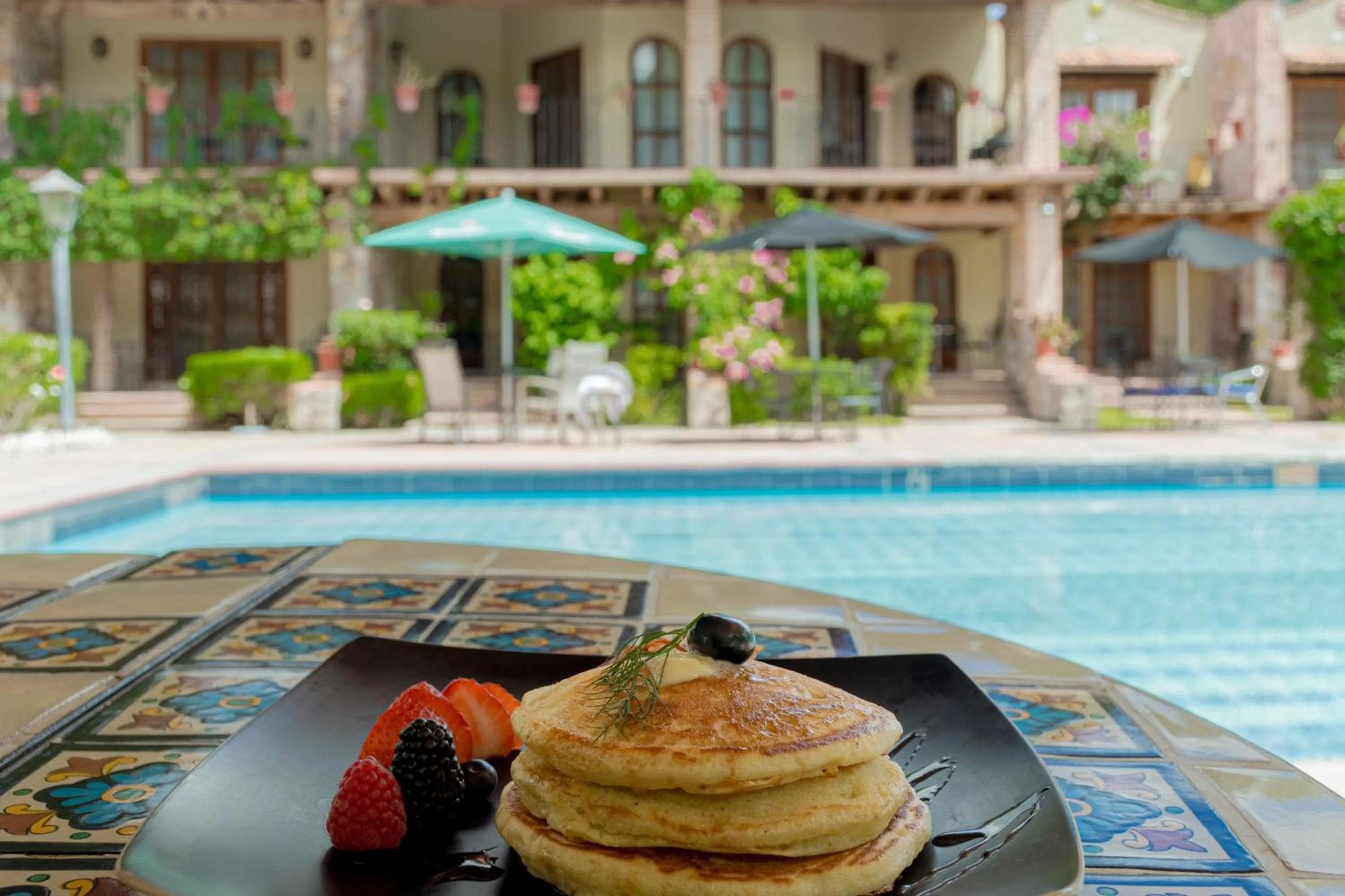 Swimming pool in Atotonilco Hotel & Club