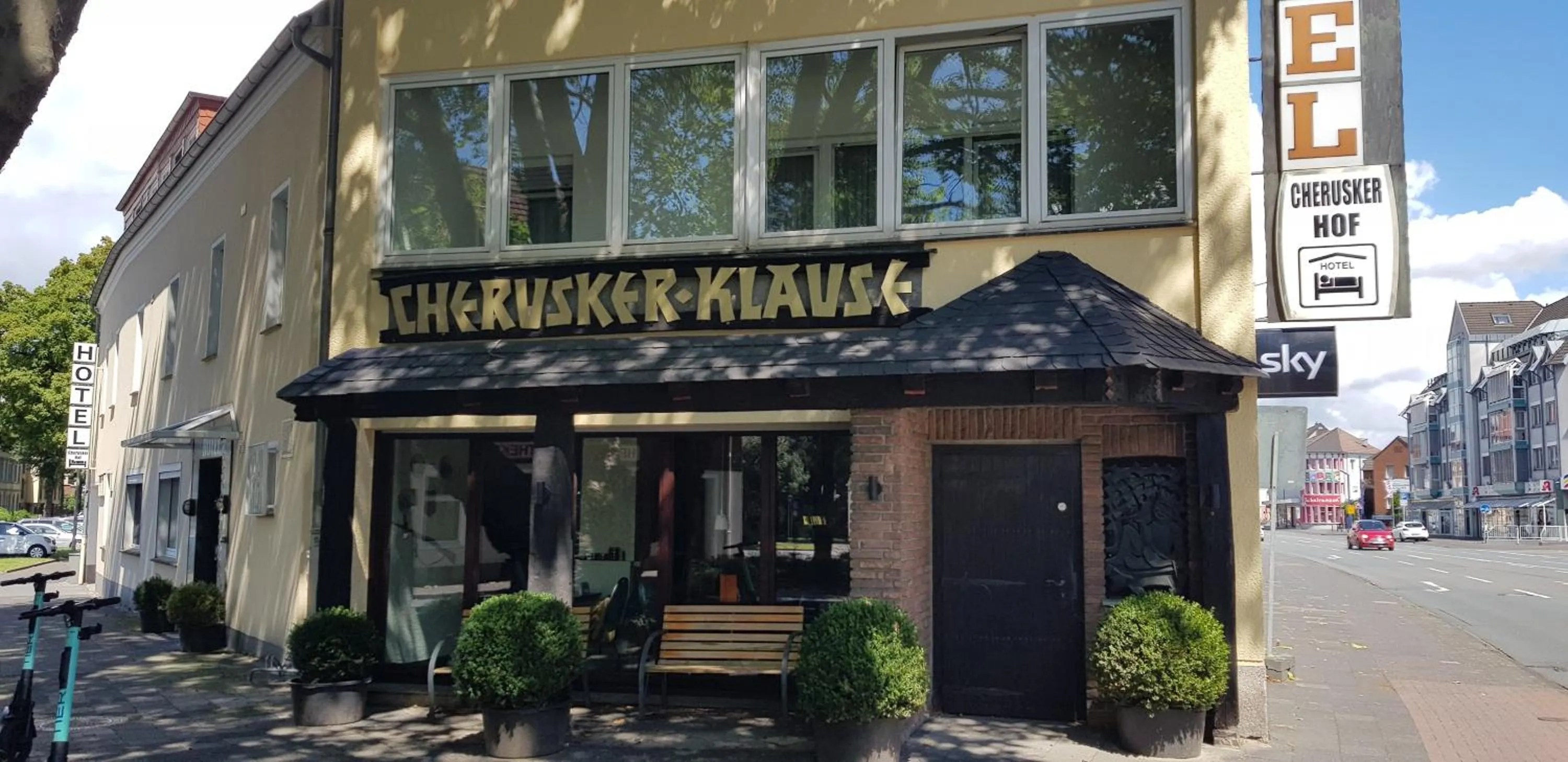 Property building in Hotel Cherusker Hof